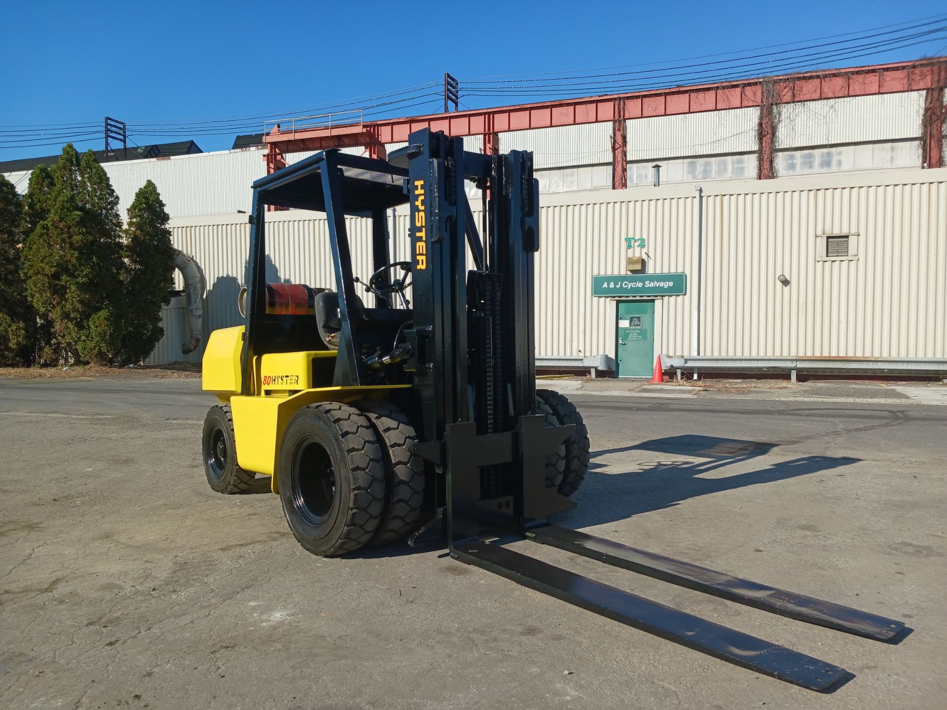Hyster H80XL 8,000 lb Boom Truck Forklift - Image 3 of 21