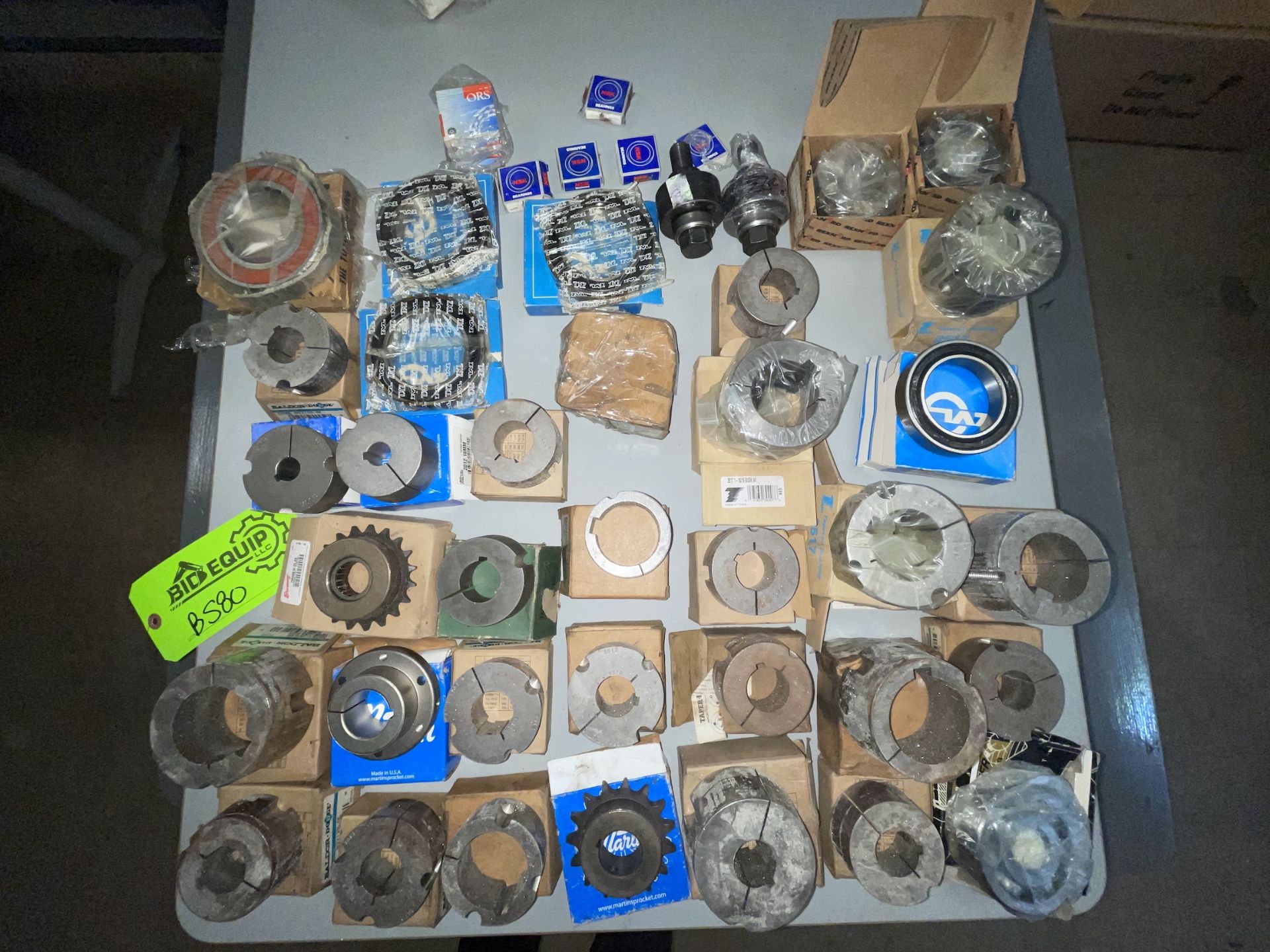 Lot of Bushings and Sprockets (BS80)