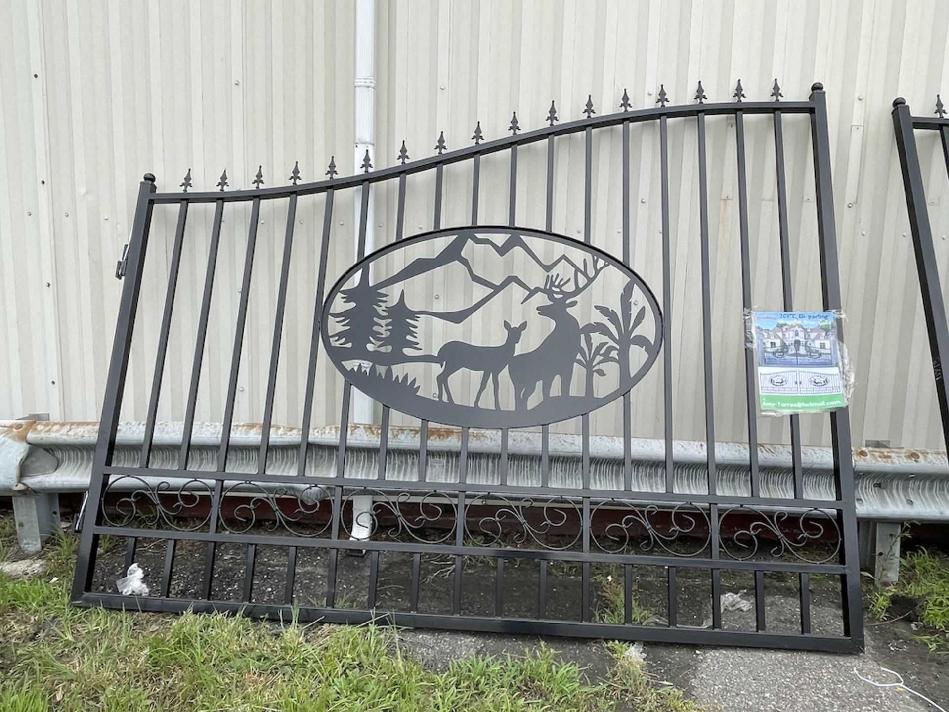 Brand New Unused Greatbear 20ft Wrought Iron Gate (NY119) - Image 2 of 7