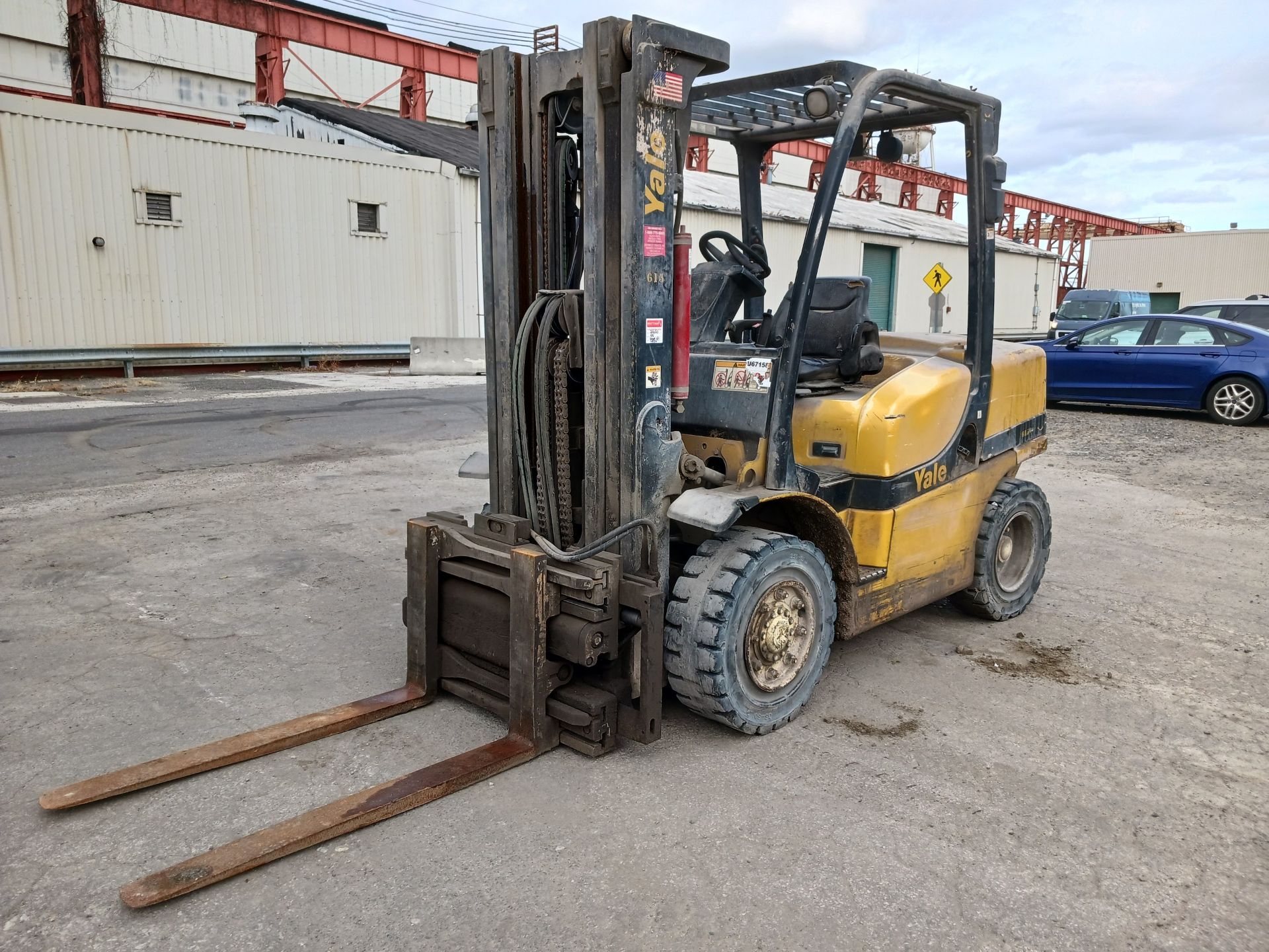 Yale GDP090VXNCSE090 9,000lb Forklift - Image 3 of 11