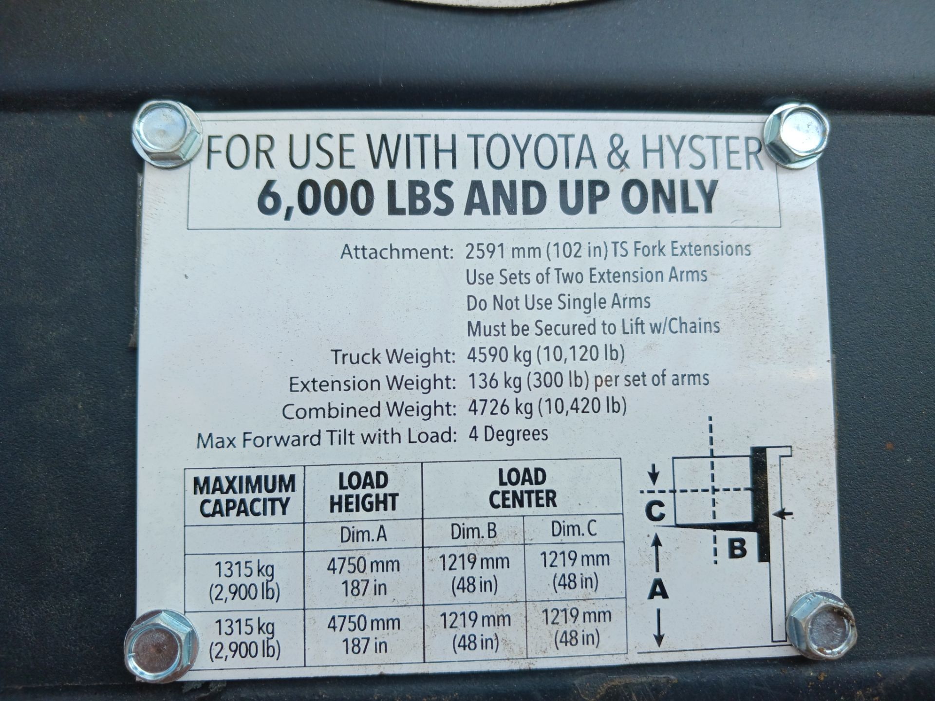 Hyster H80XM 8,000lb Forklift - Image 17 of 17