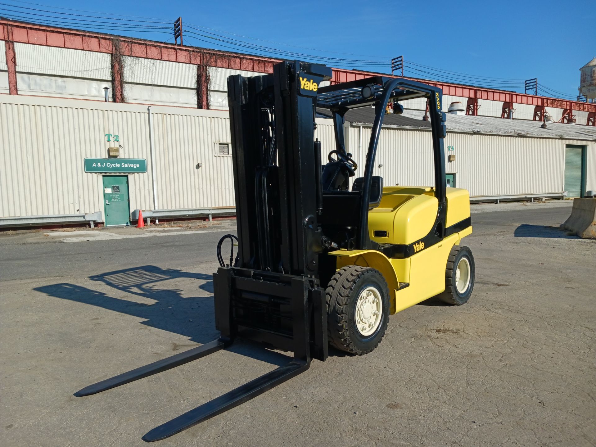 Yale GDP090VXNCSE090 9,000lb Forklift - Image 6 of 22