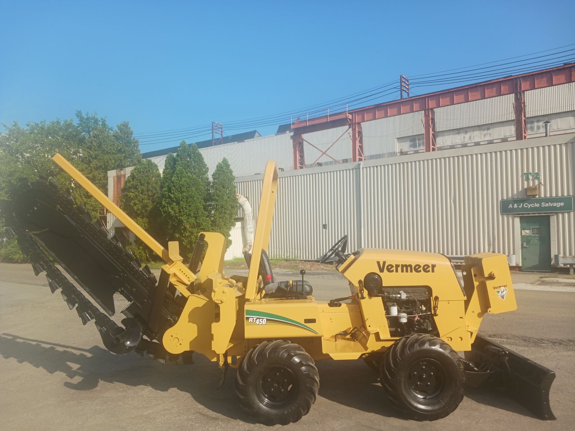 2008 Vermeer RT450 Trencher