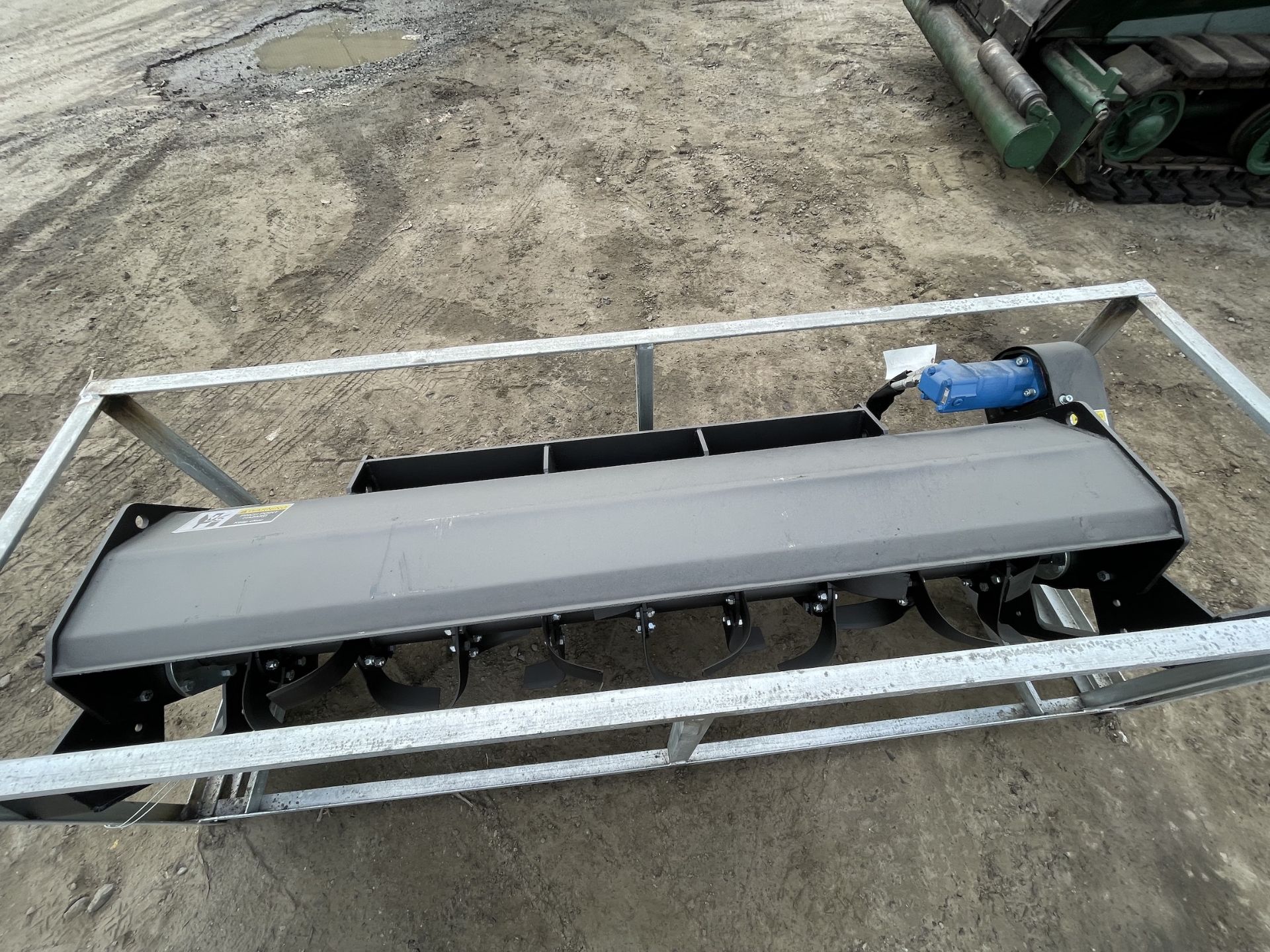 Brand New Greatbear 72" Rotary Cultivator Skid Steer Attachment (NY157) - Image 7 of 11