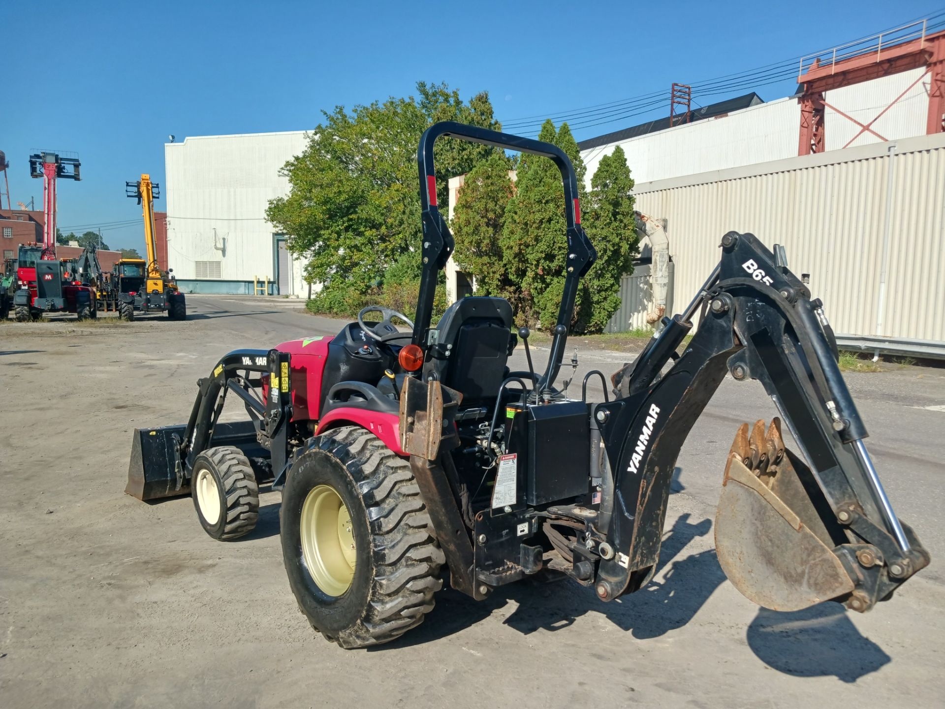 2018 Yanmar SA24 Utility Backhoe Tractor Loader - Image 5 of 22