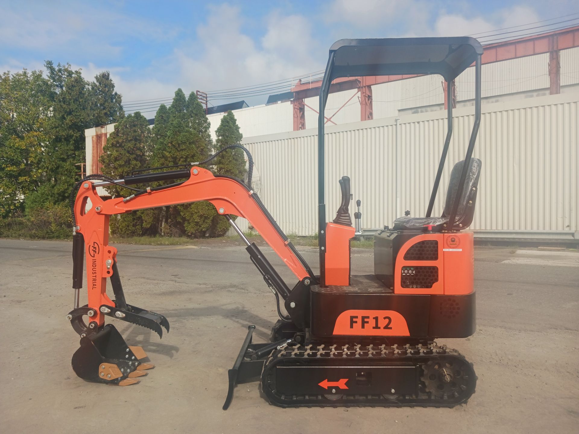 New 2023 FF Industrial FF-12 Mini Excavator - Image 4 of 17