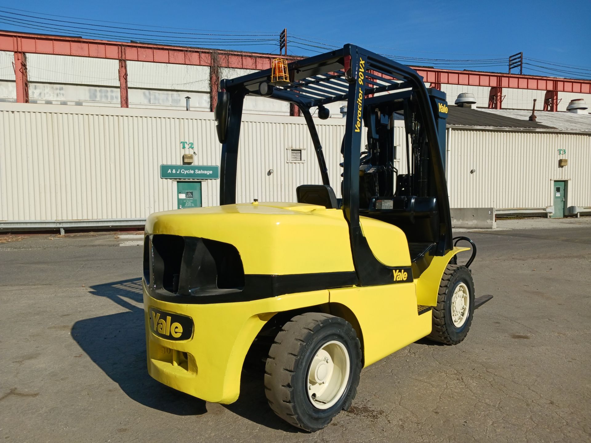 Yale GDP090VXNCSE090 9,000lb Forklift - Image 3 of 22