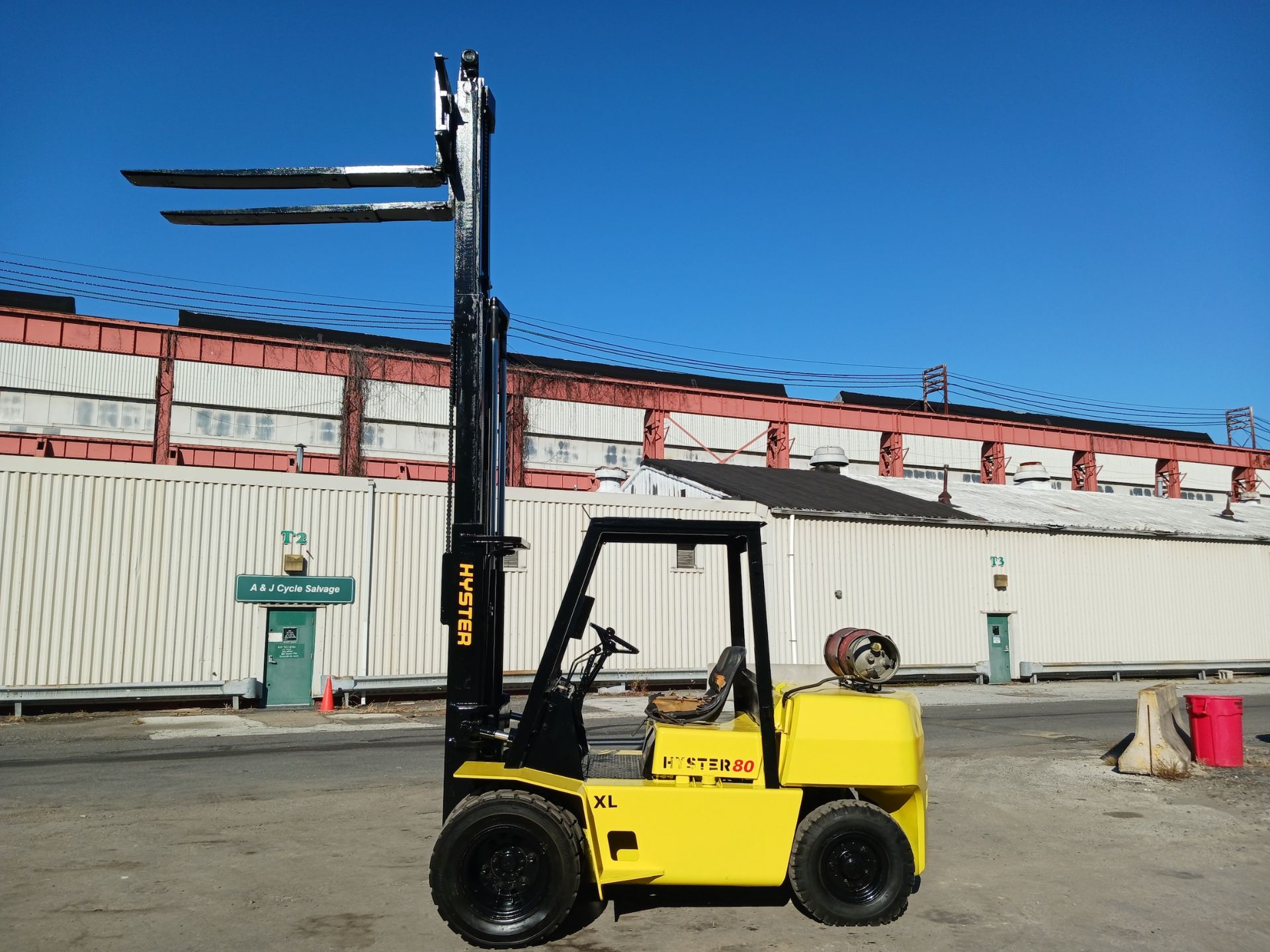 Hyster H80XL 8,000 lb Boom Truck Forklift - Image 7 of 21