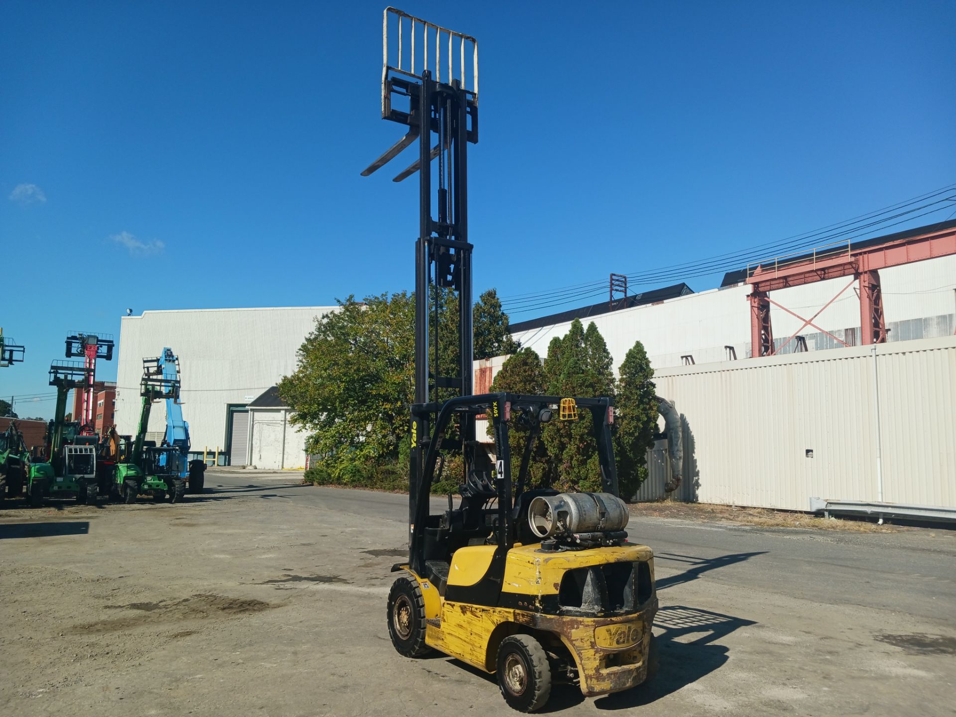 Yale GLP050VX 5,000lb Forklift - Image 8 of 17