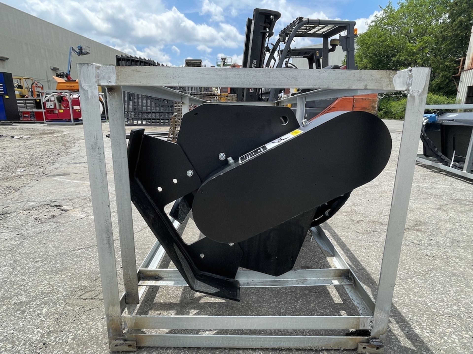 Brand New 72" Rotary Cultivator Skid Steer Attachment (NY39E) - Image 2 of 9