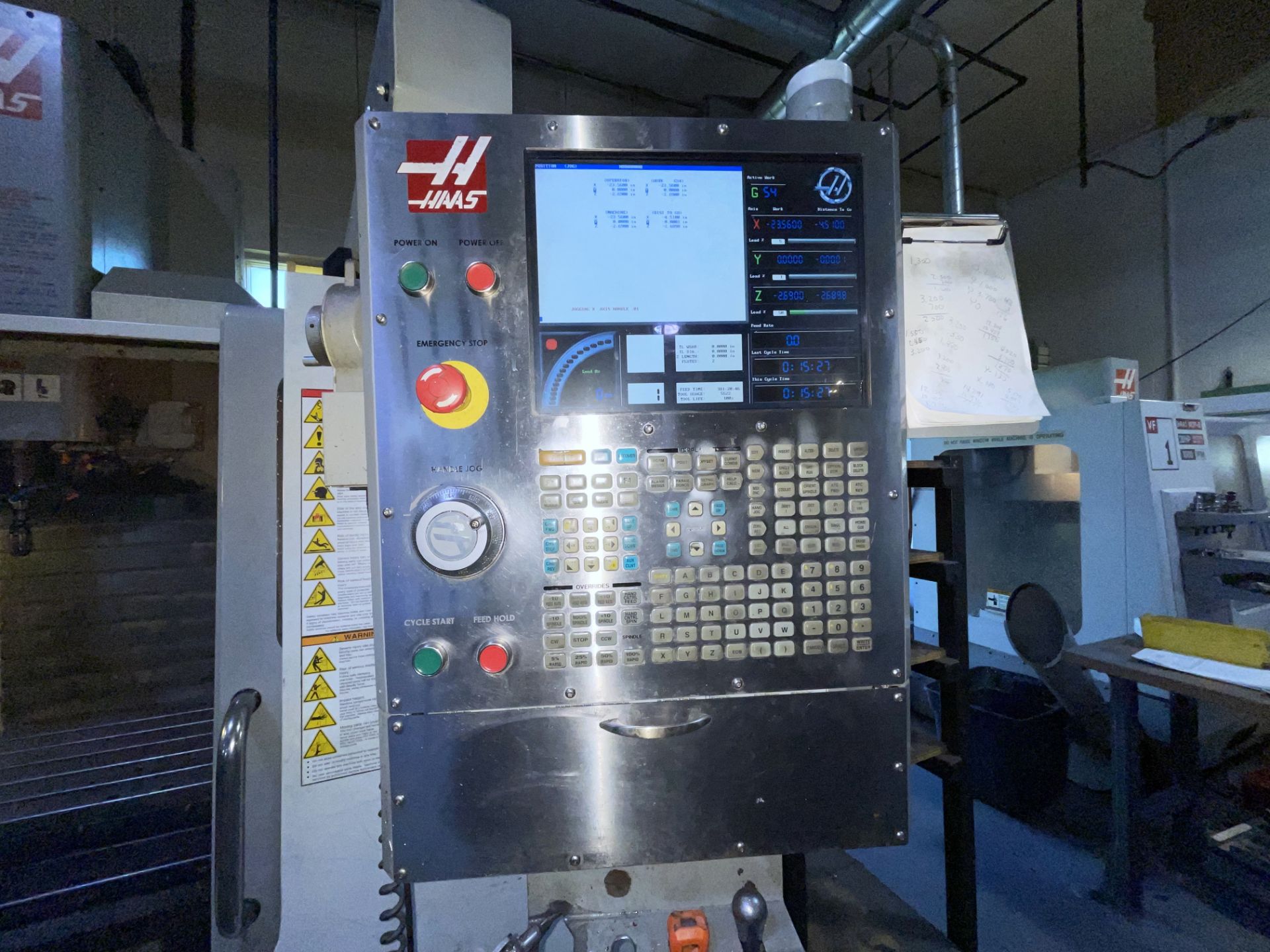 Haas VF-3B Vertical Machining Center (H2) - Image 20 of 27