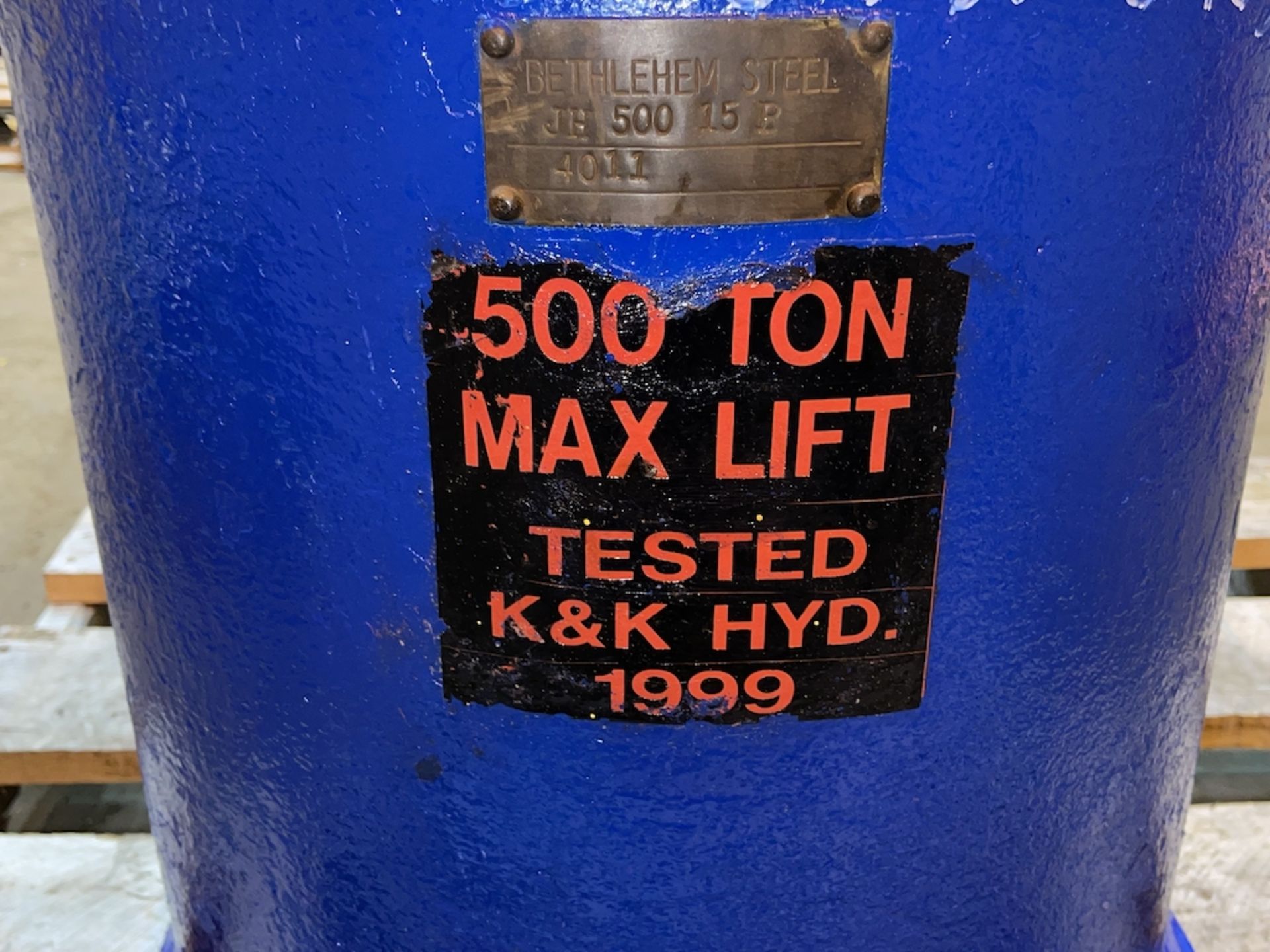 500 Ton Hydraulic Jack (EH153) - Image 6 of 9