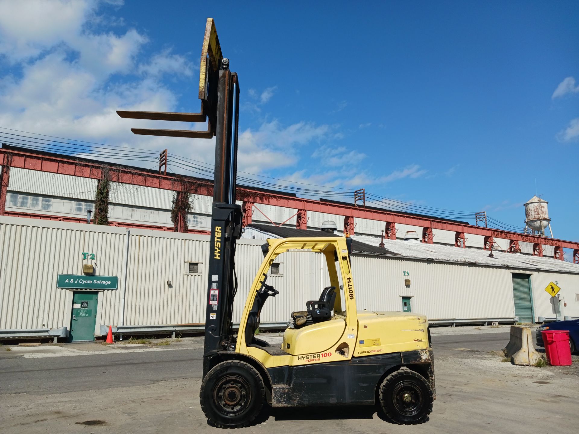 Hyster H100FT 10,000lb Forklift - Image 7 of 20