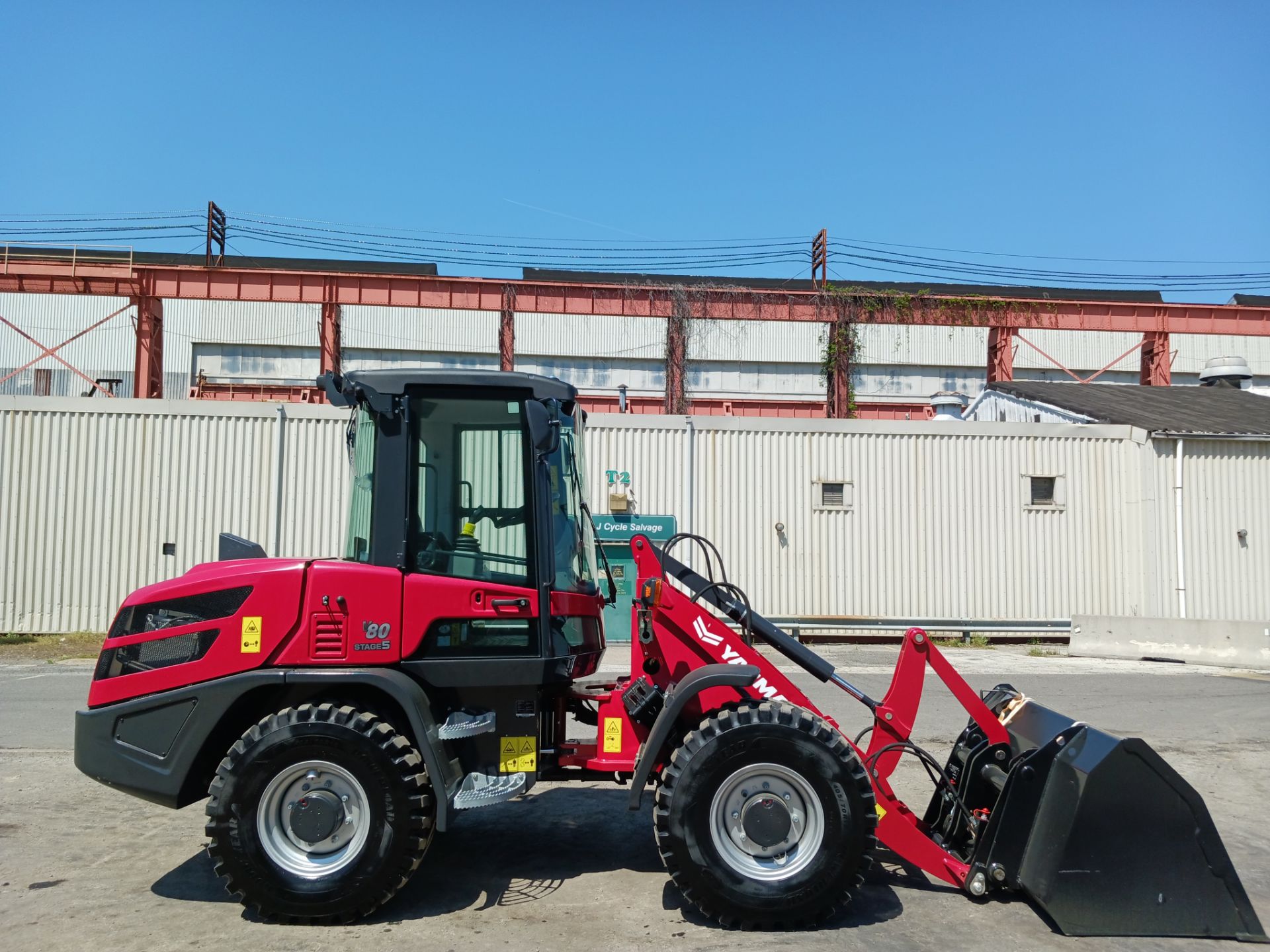 New 2022 Yanmar V8 Wheel Loader Forks & Bucket - Image 2 of 17