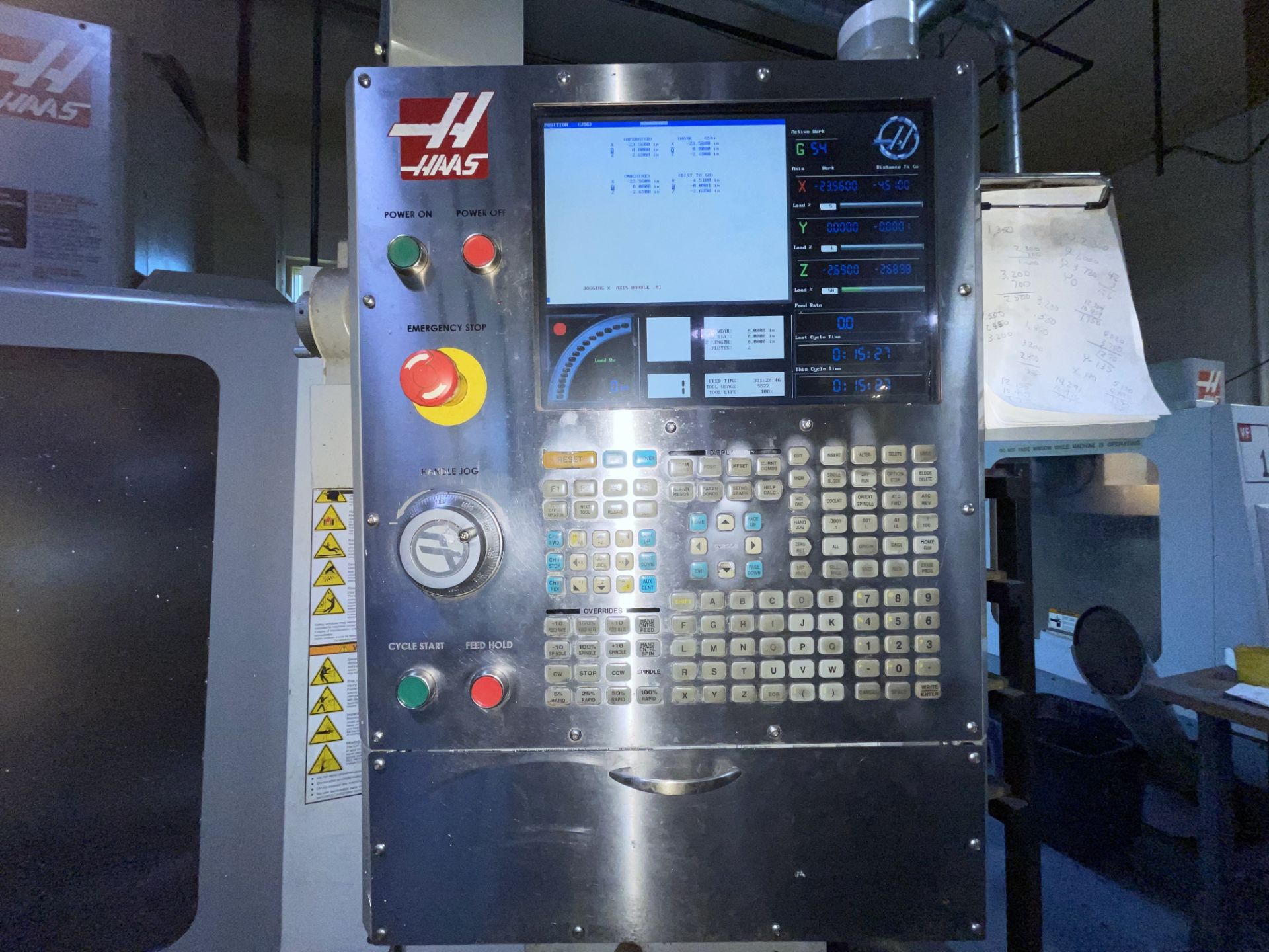 Haas VF-3B Vertical Machining Center (H2) - Image 21 of 27