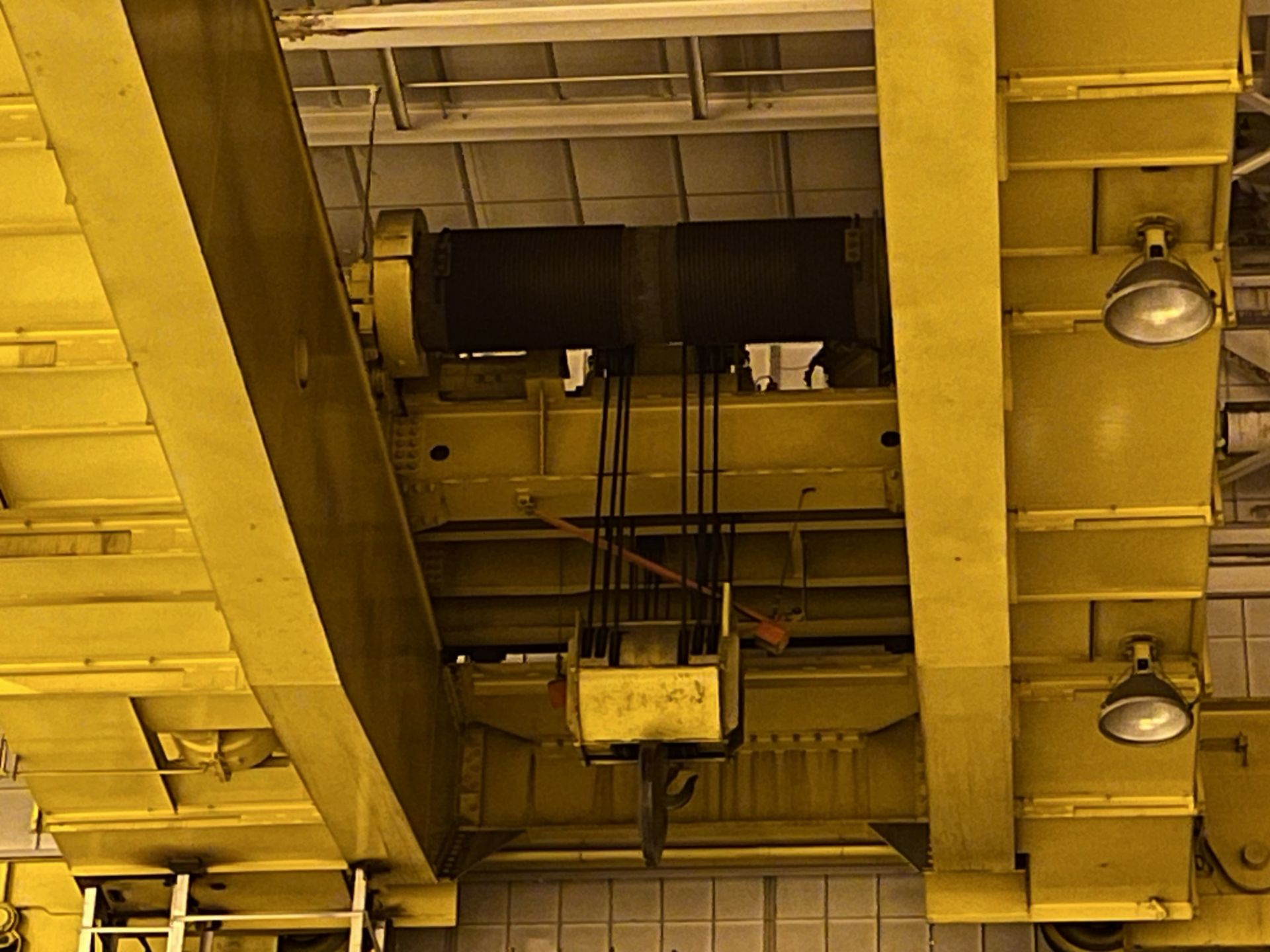 50 Ton Shepard Niles Bridge Crane with Hoist (IV8) - Image 7 of 17