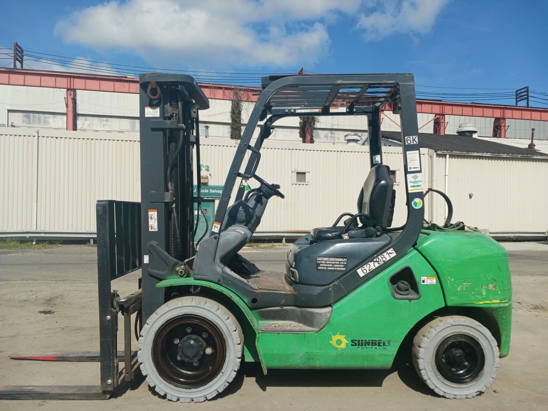 2014 KOMATSU FG30HT-16 6,000lb Forklift - Image 4 of 19