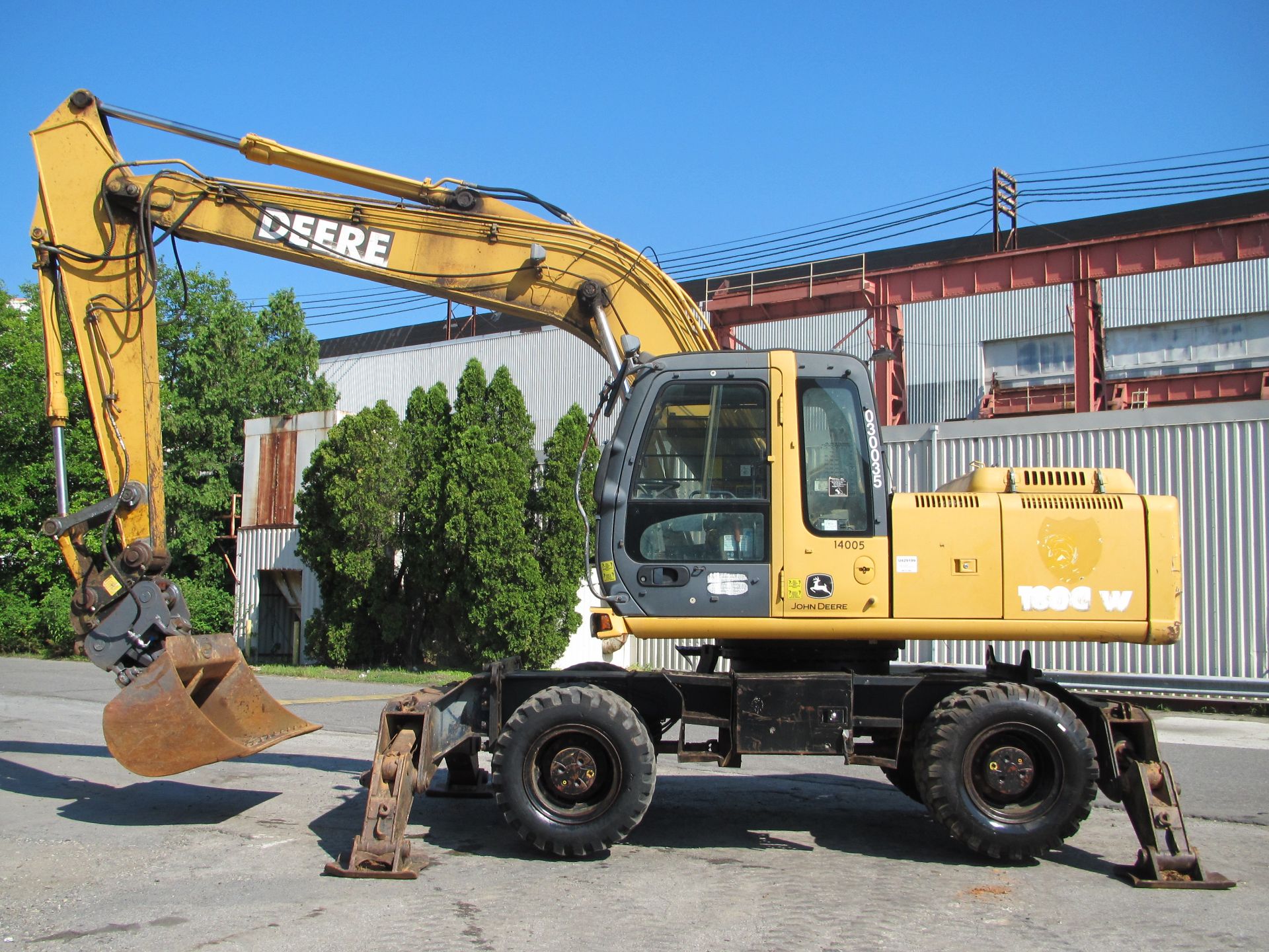 2006 John Deere 180C Wheeled Excavator