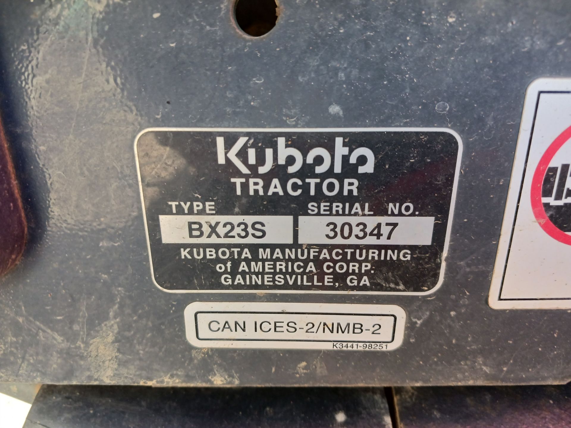 2019 Kubota BX23S Backhoe Loader Tractor - Image 22 of 22