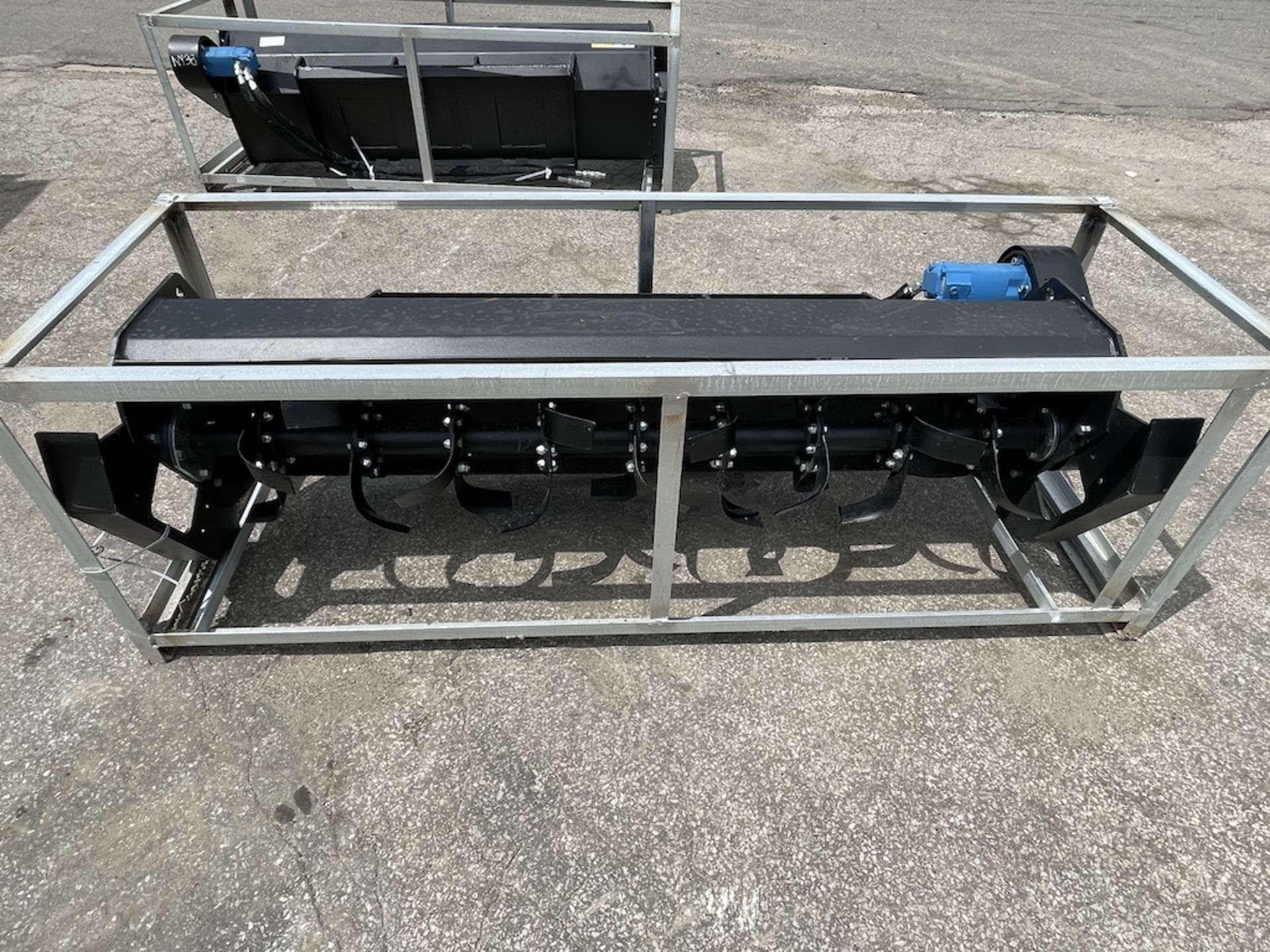 Brand New 72" Rotary Cultivator Skid Steer Attachment (NY39E) - Image 6 of 9