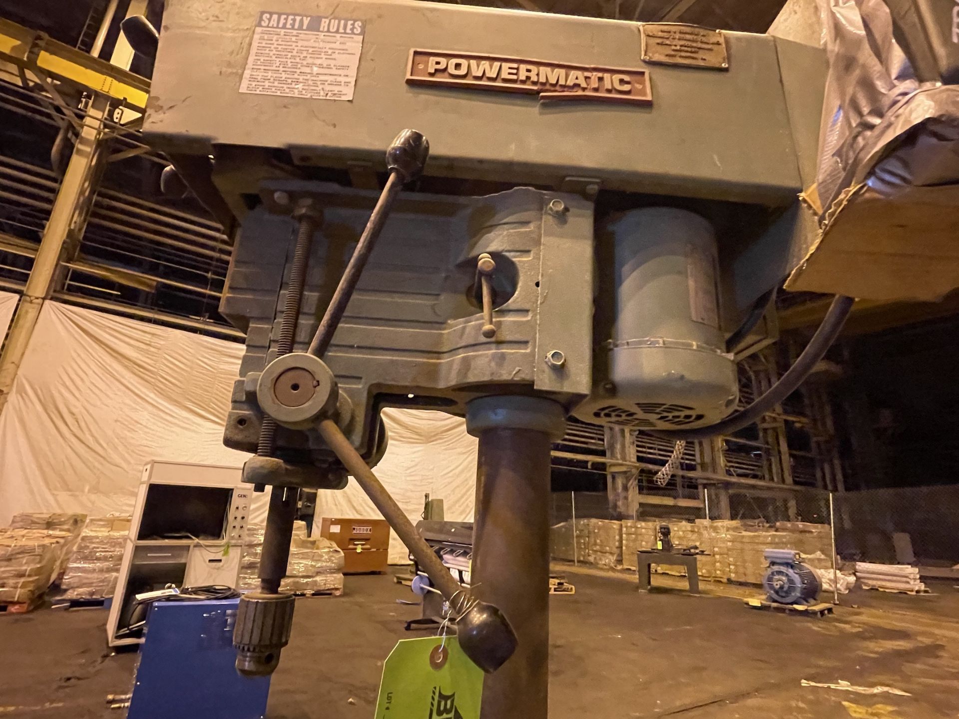 Powermatic 15" Drill Press (TS6) - Image 10 of 14