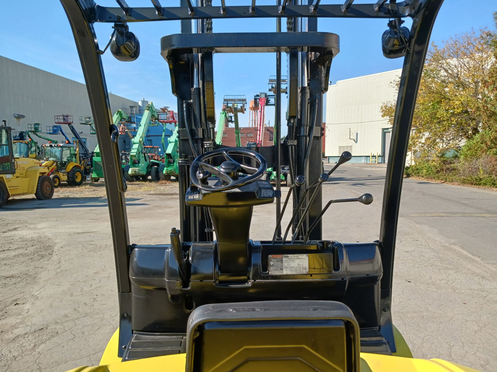 Yale GDP090VXNCSE090 9,000lb Forklift - Image 12 of 21