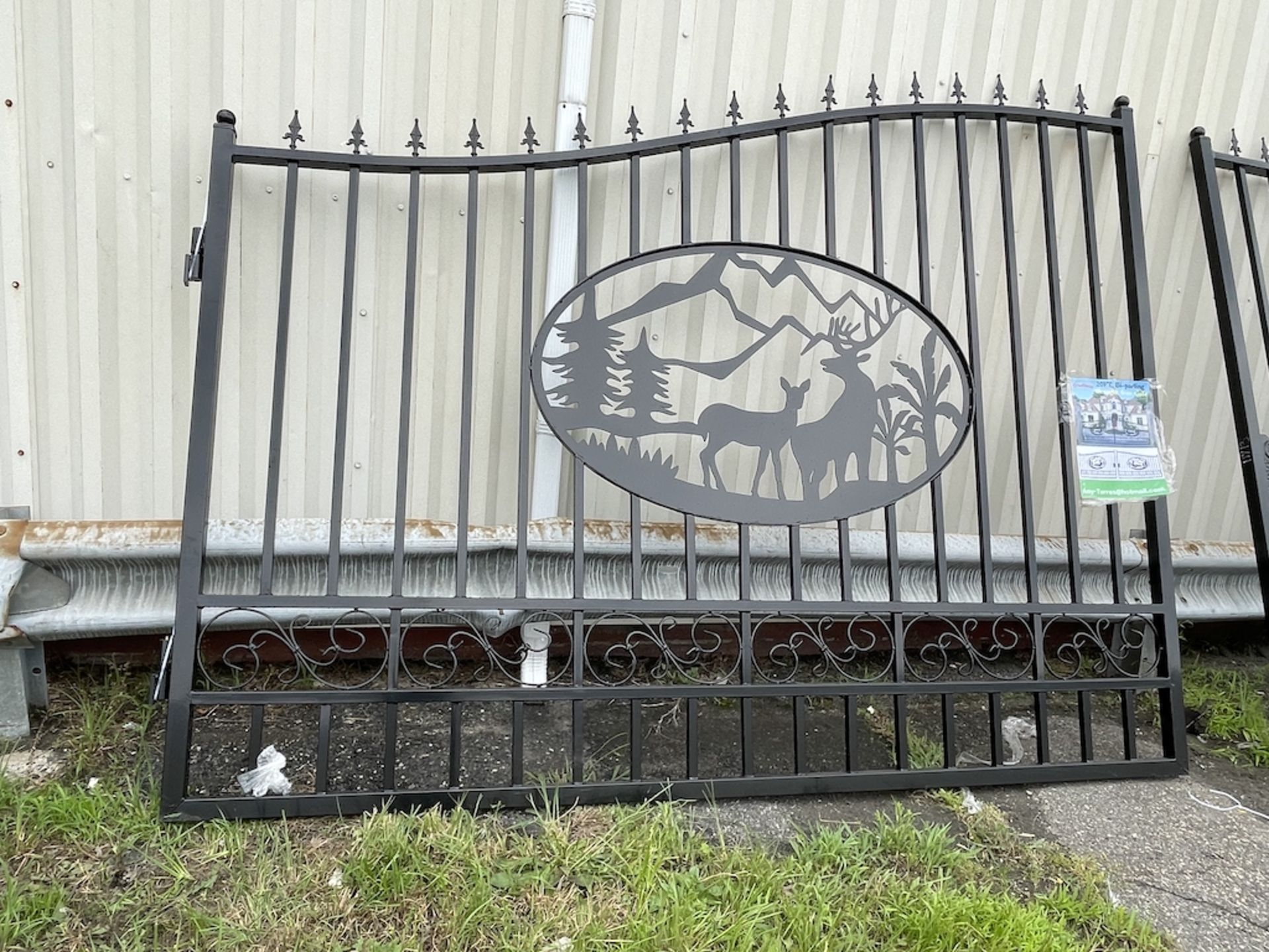 Brand New Unused Greatbear 20ft Wrought Iron Gate (NY119) - Image 5 of 7