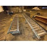 Lot of 2 Roller Conveyor Tables (TS7)