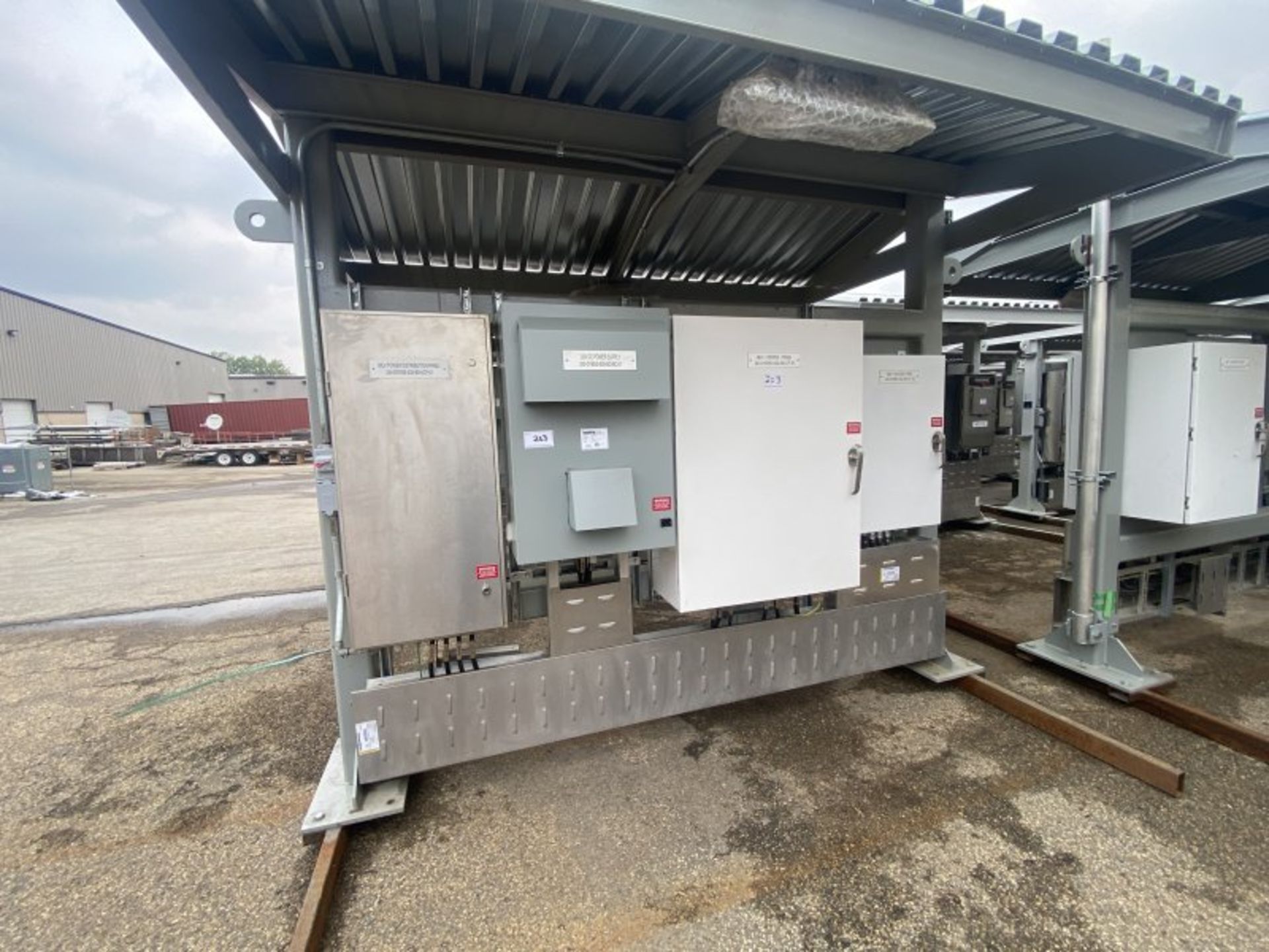 MAINLINE BLOCK VALVE CONTROL STATION INCL. IMLV TELECOM PANEL IMLV POWER DISTRIBUTION PANETL 24V