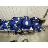 16 LOTS ASSORTED SIZE USED COVERALLS
