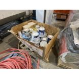 CRATE OF ASSORTED PAINTS