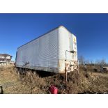 FEHAUF 27FT T/A PUP VAN TRAILER FOR STORAGE, N.V.S.N., HAS ELECTRIC TAILGATE