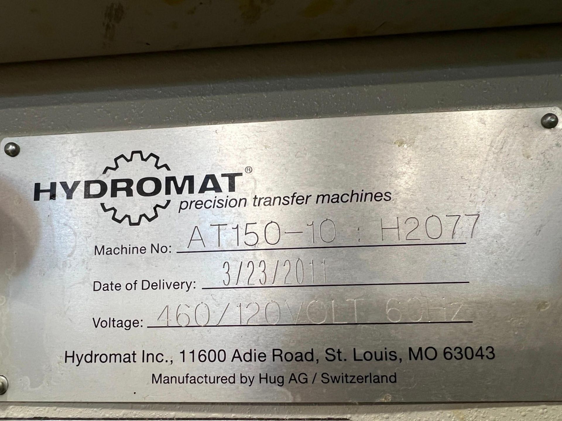 NO RESERVE 2011 Hydromat AT 150-10 CNC Rotary Transfer Machine - Image 9 of 98