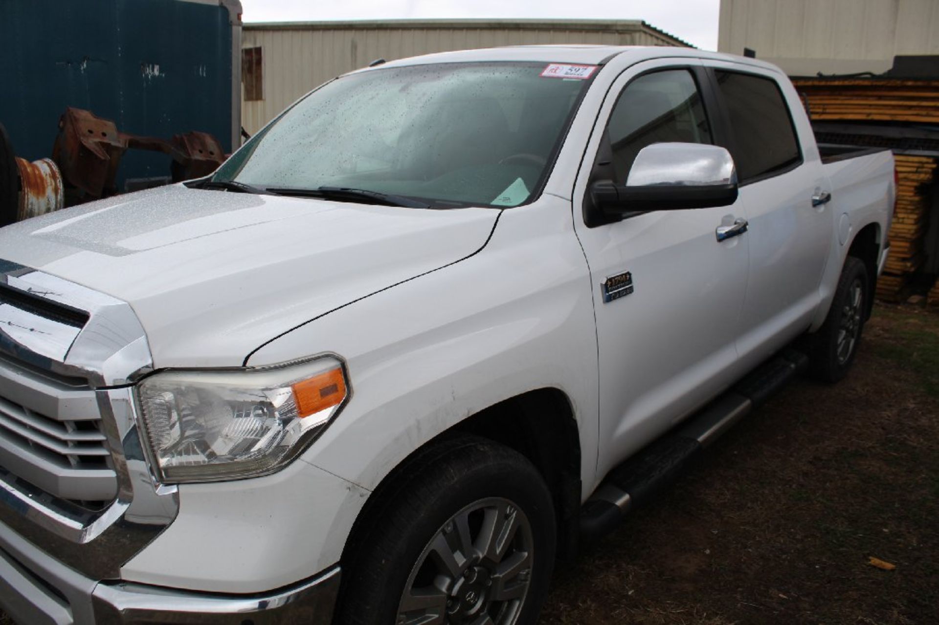 2015 White Toyota Tundra Truck, 1794 Edition, 4WD, White, 295,876 Miles, VIN 5TFAW5F16FX488872,