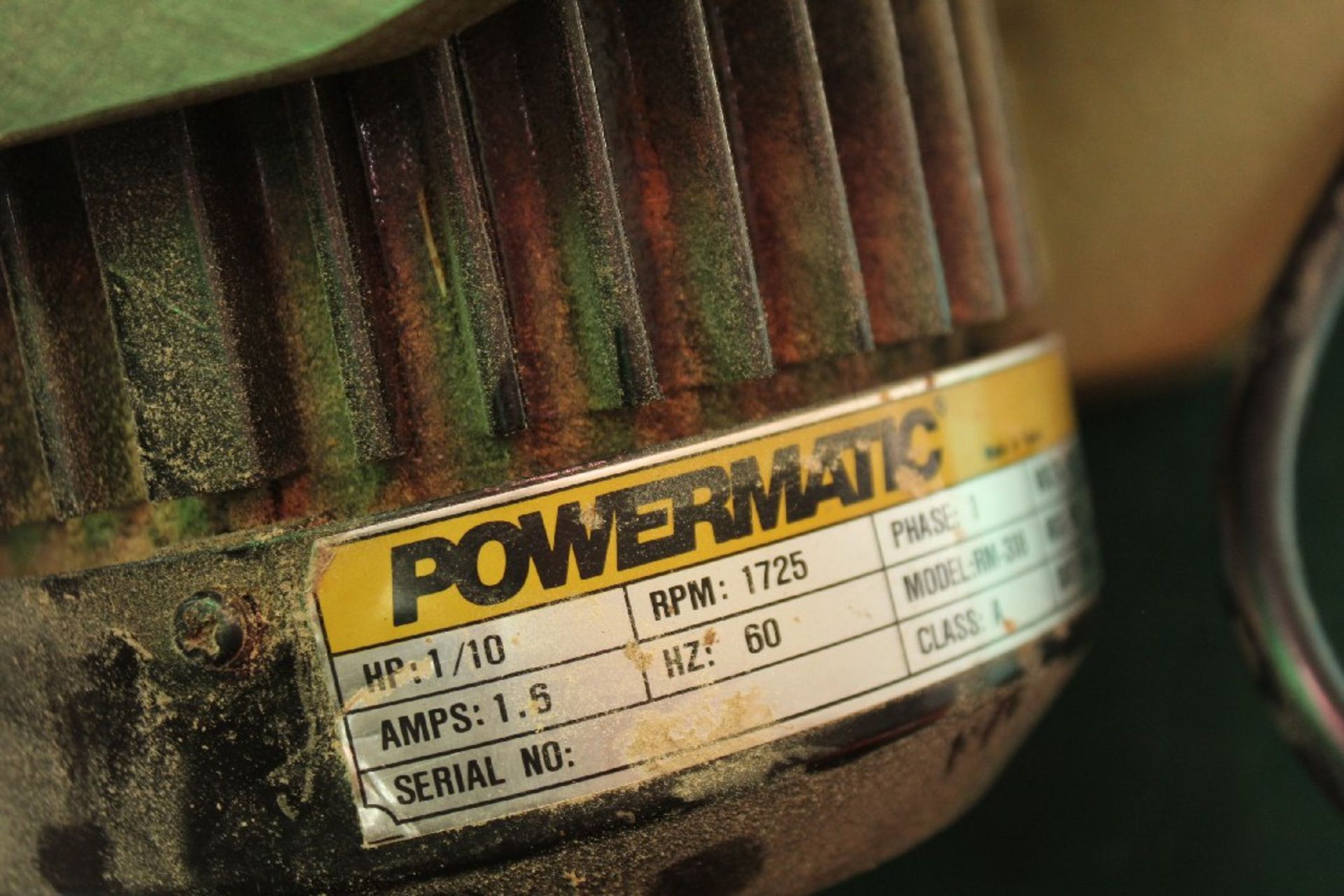 Powermatic 15" Electric Scroll Saw, Model RM 318 - Image 2 of 2