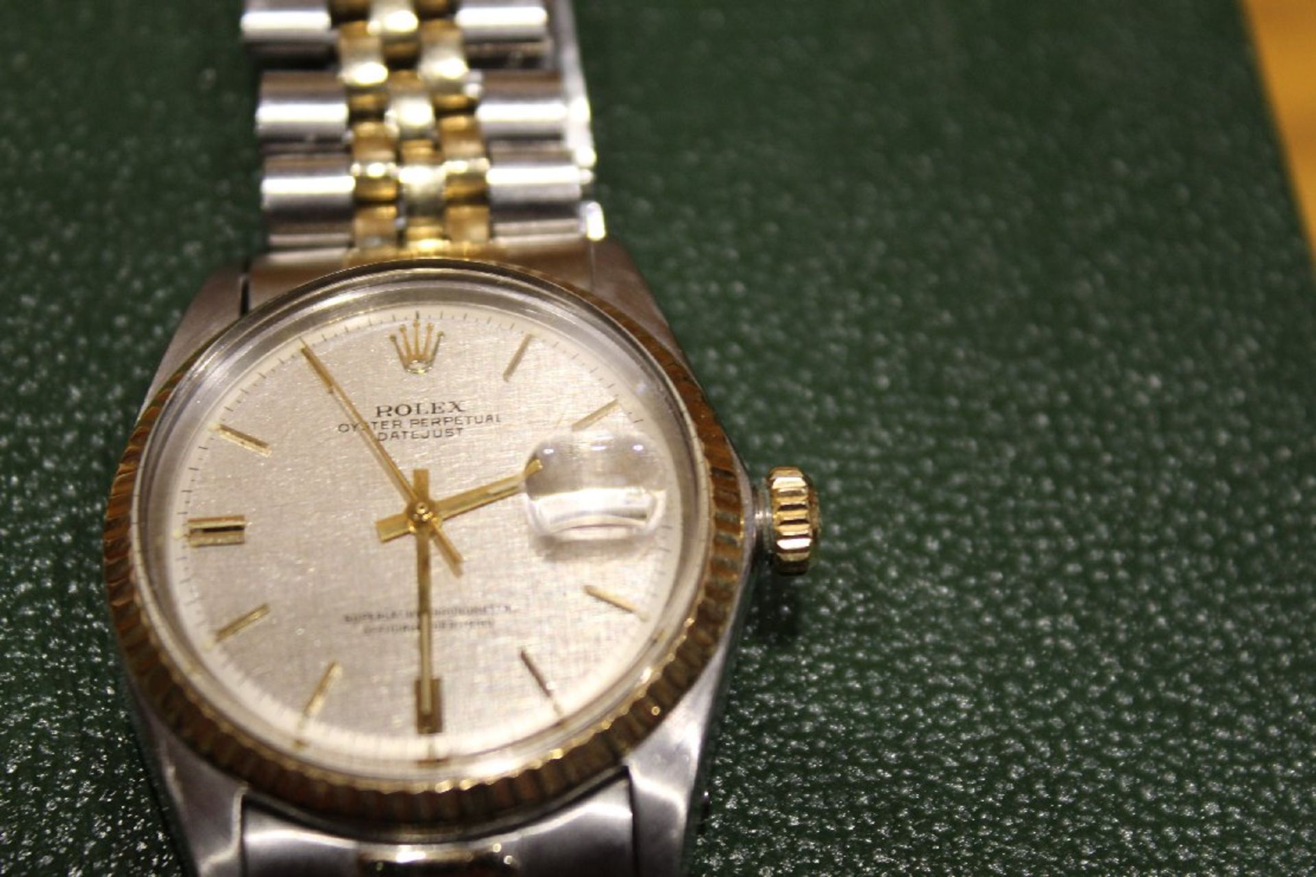Rolex Oyster Watch. Sterling Silver & 14kt Yellow Gold. SN 2221498 - Purchased in 1971 - Image 5 of 7