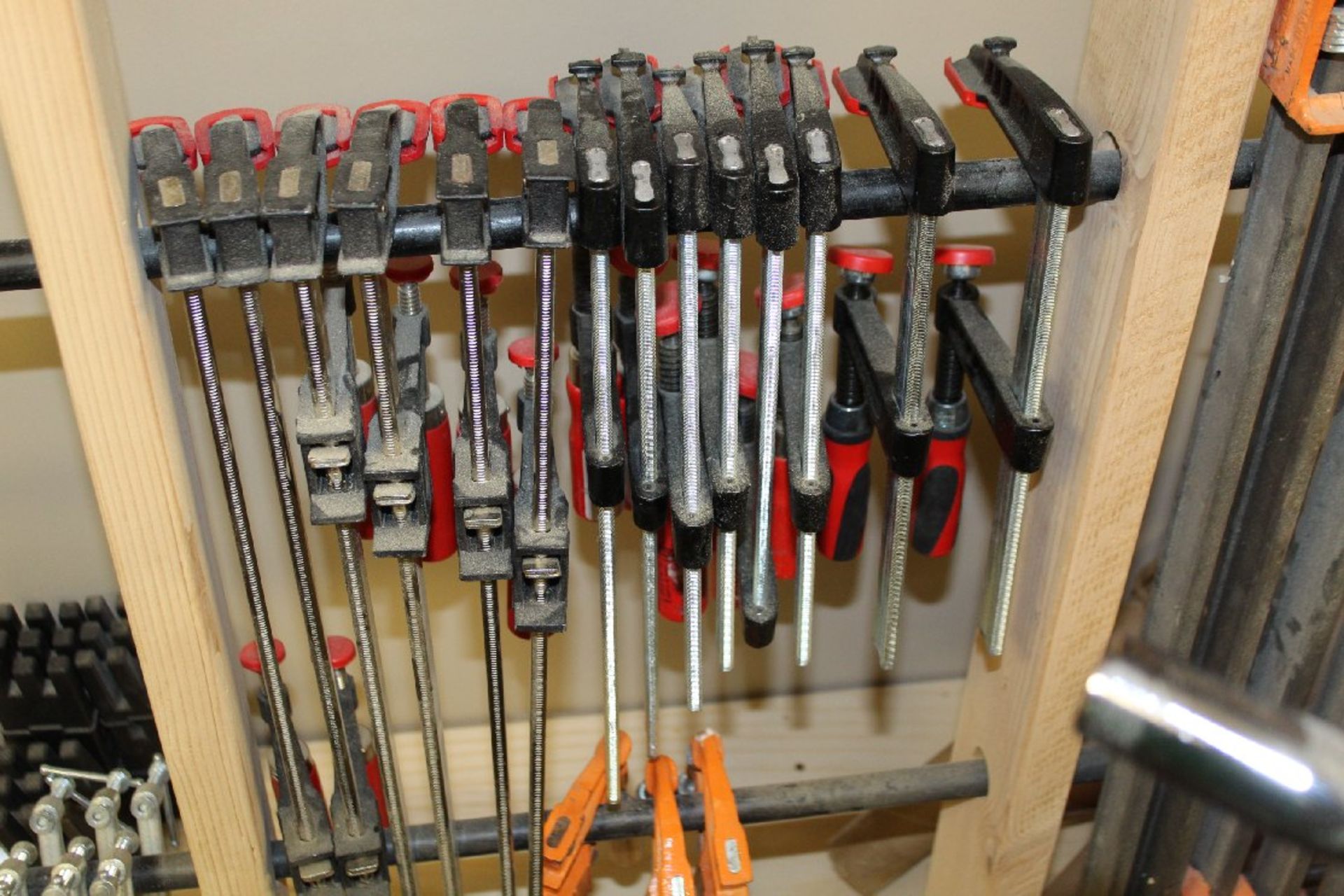 Quantity of 23 Bessey Woodworking Clamps, Various Sizes