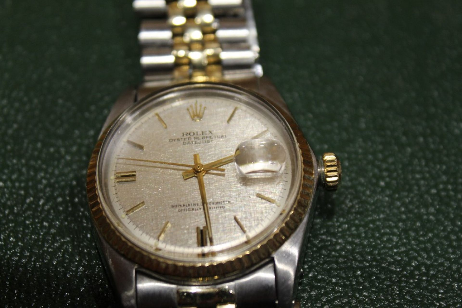 Rolex Oyster Watch. Sterling Silver & 14kt Yellow Gold. SN 2221498 - Purchased in 1971 - Image 4 of 7