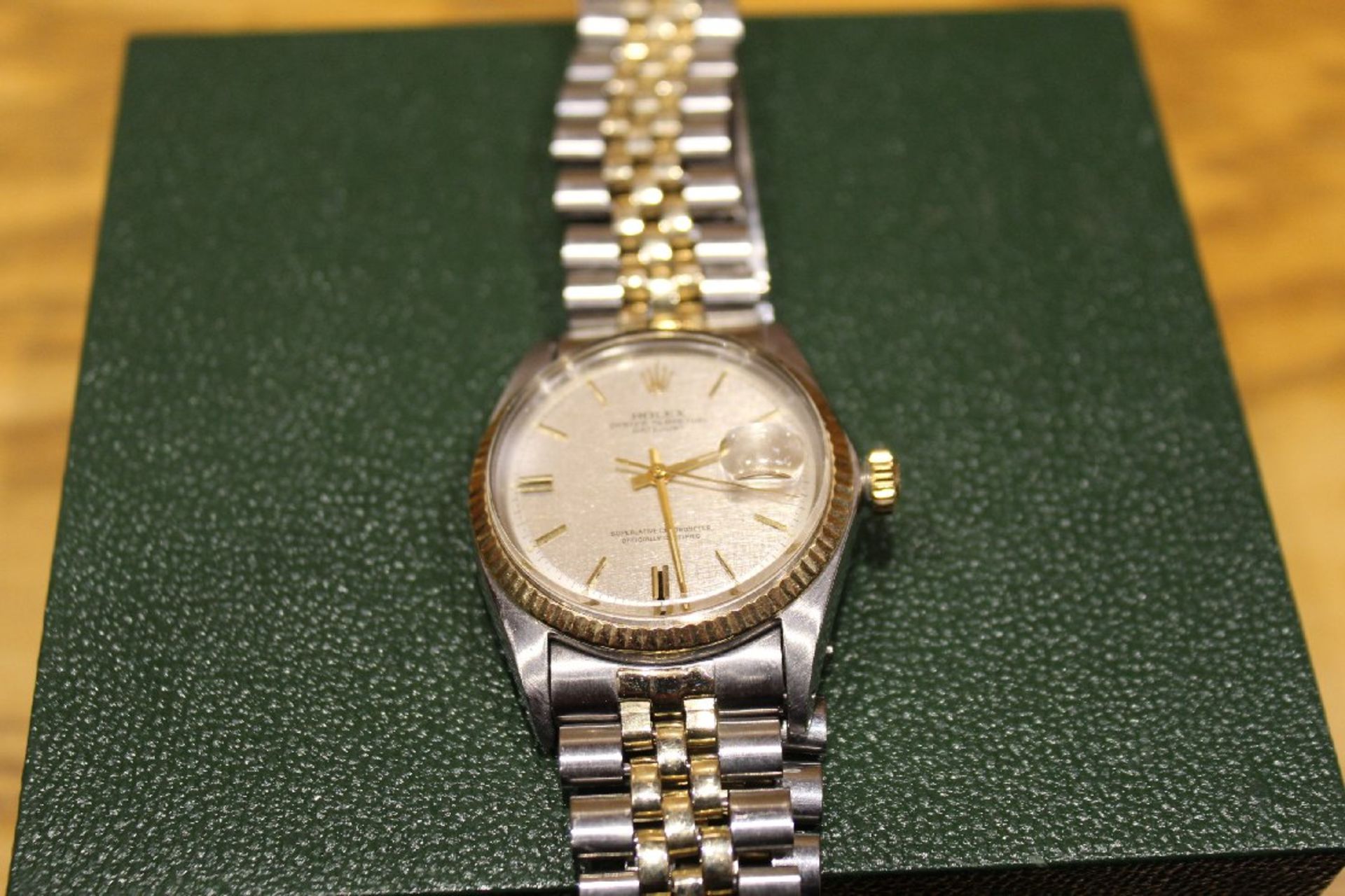 Rolex Oyster Watch. Sterling Silver & 14kt Yellow Gold. SN 2221498 - Purchased in 1971 - Image 2 of 7