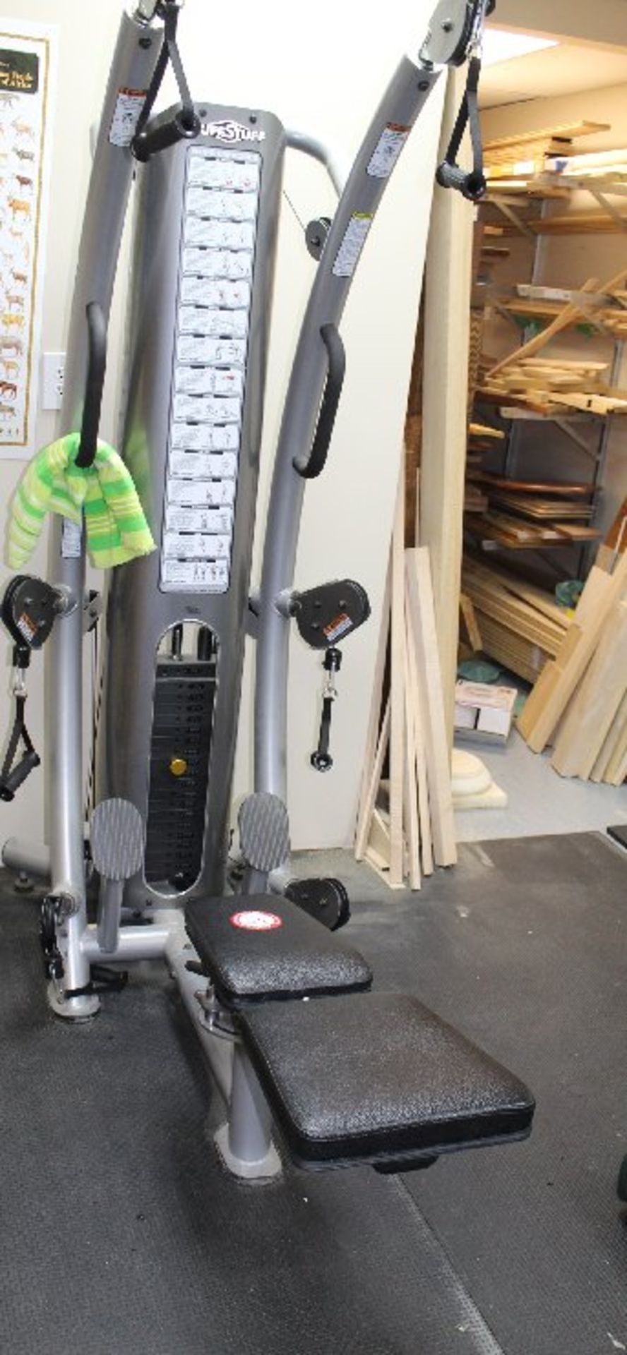 Tuff Stuff SPY-6 Six-Pak Trainer Exercise Machine, Documentation Included