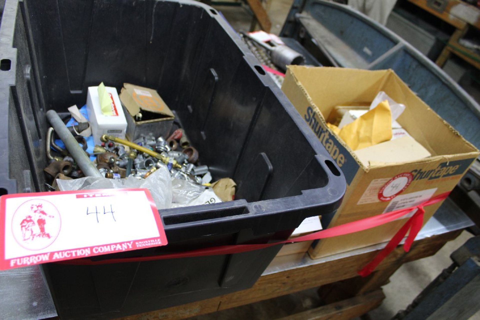 Contents of Bin &Boxes (conduit fittings, pipe fittings, igniters, various A/C parts, etc.)