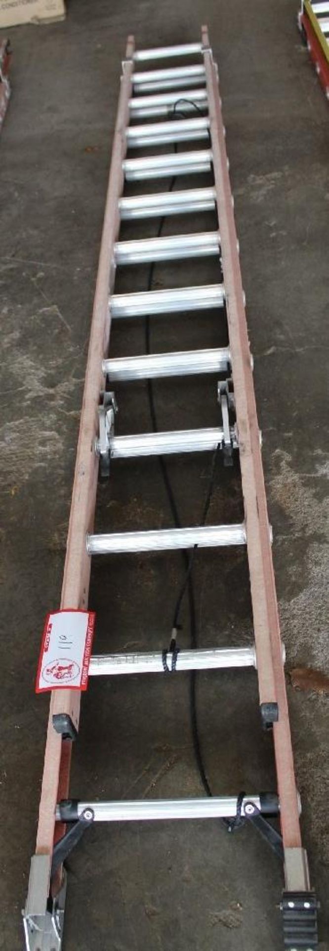 Werner 24' Fiberglass Extension Ladder