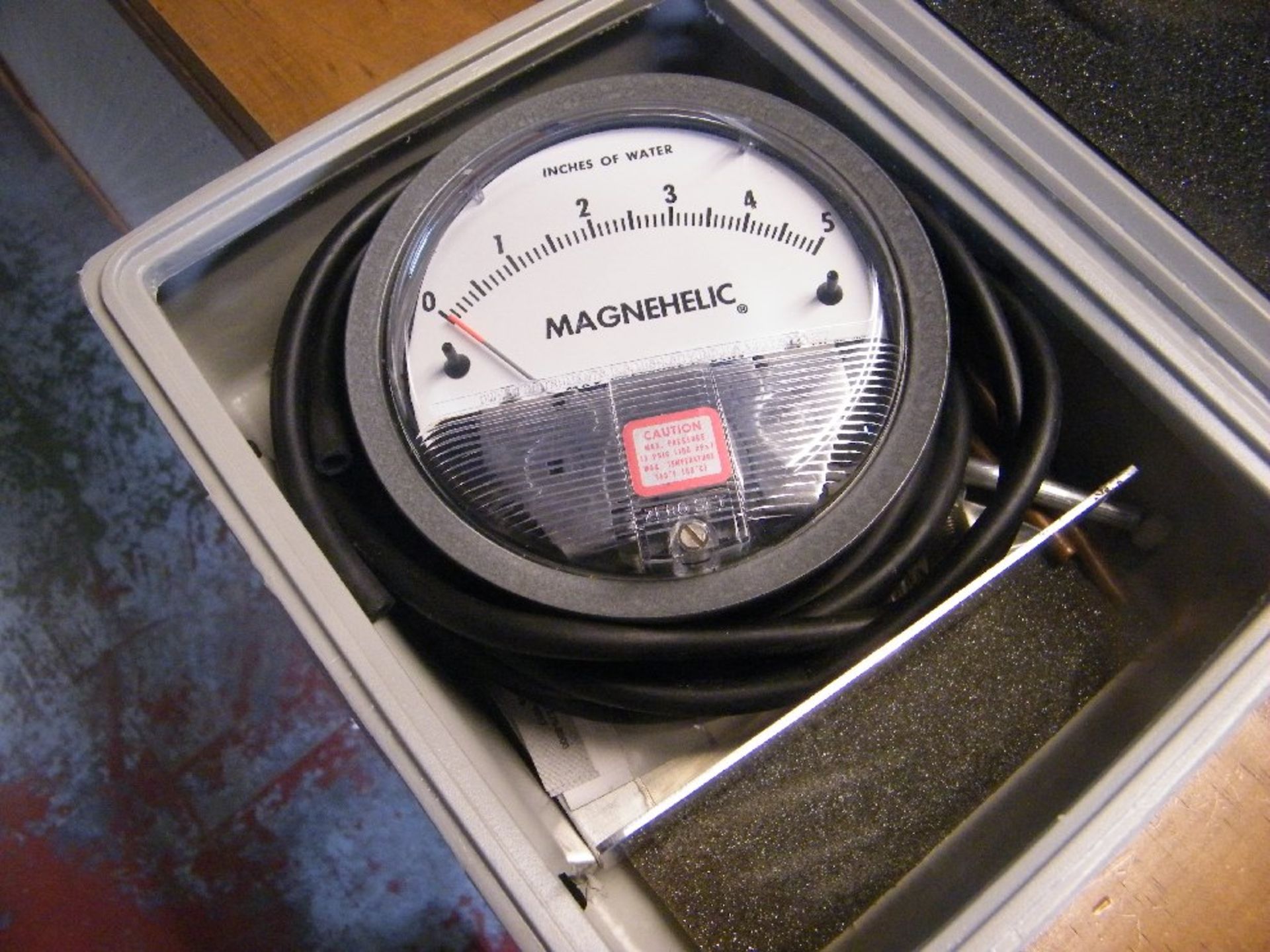 Various Measurement Tools, Dwyer Pressure Gauge, Uei Air Flow Meter, Electro Therma Digital - Image 3 of 15