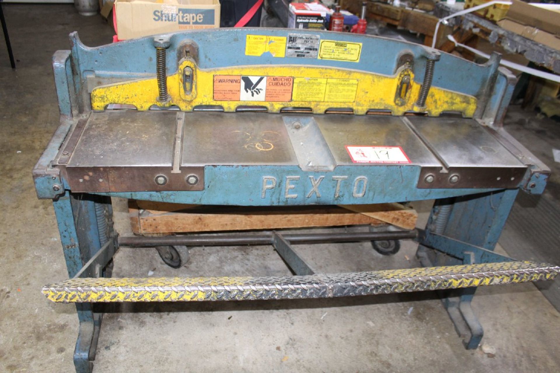 Roper Whitney Company PEXTO 16 Gauge Model 152 Stomp Sheer, 52"