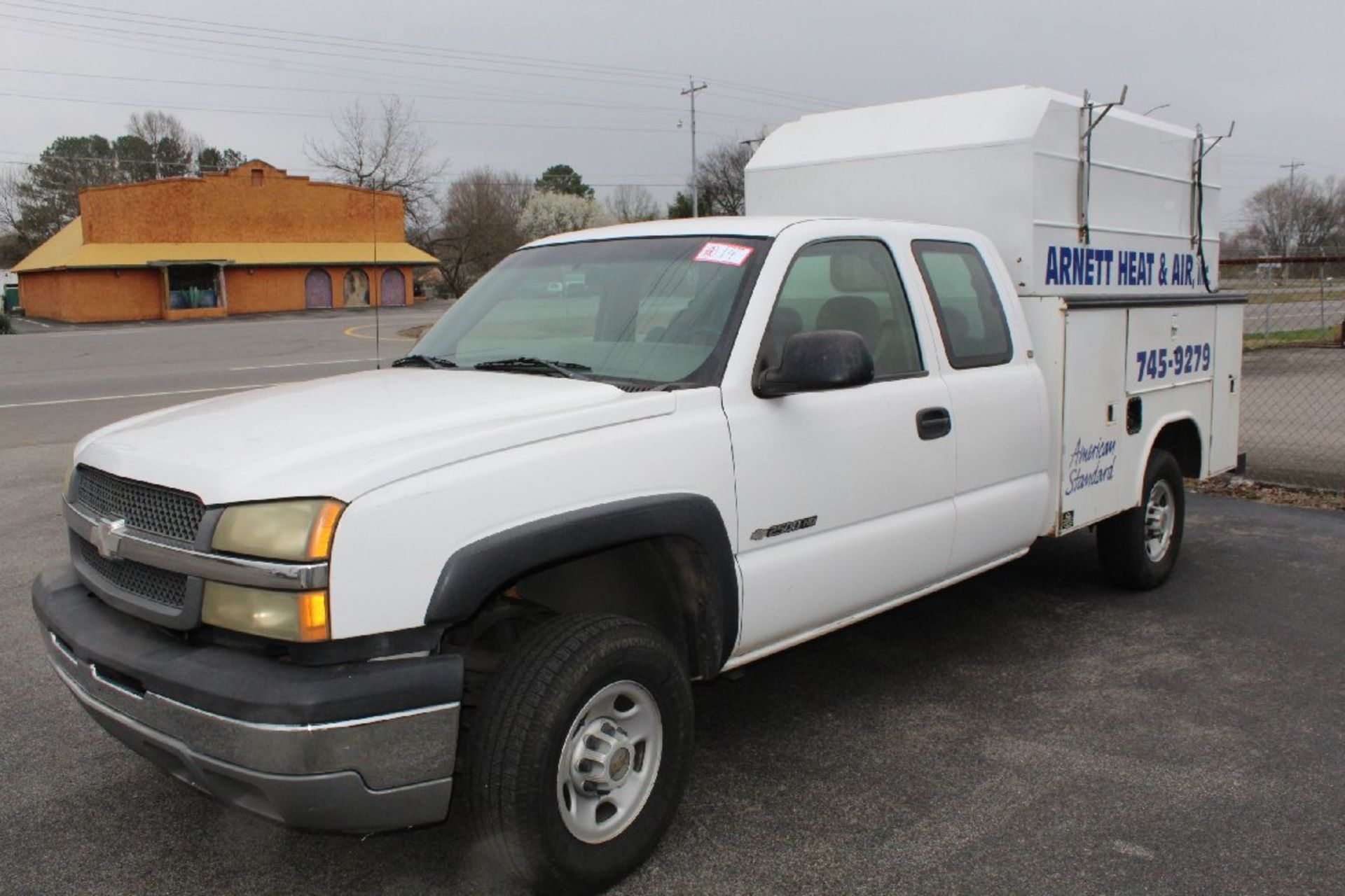 2003 Chevy Silverado 2500 Extended Cab with Utility Bed & Ladder Rack, 187,658 Miles,