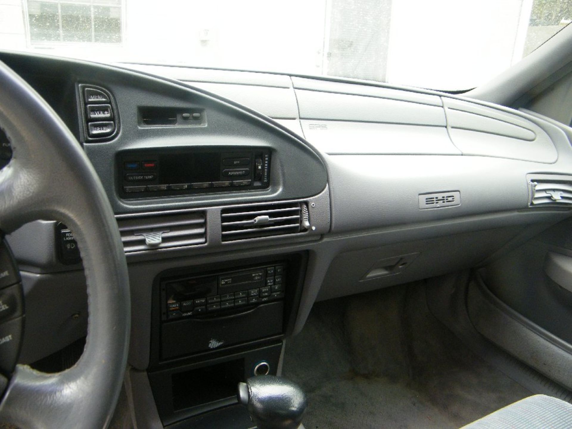 1993 Ford Taurus SHO, Unknown Mileage, A/C, Sunroof, Automatic, White, VIN 1FALP54P8PA185244. TITLE - Image 10 of 11