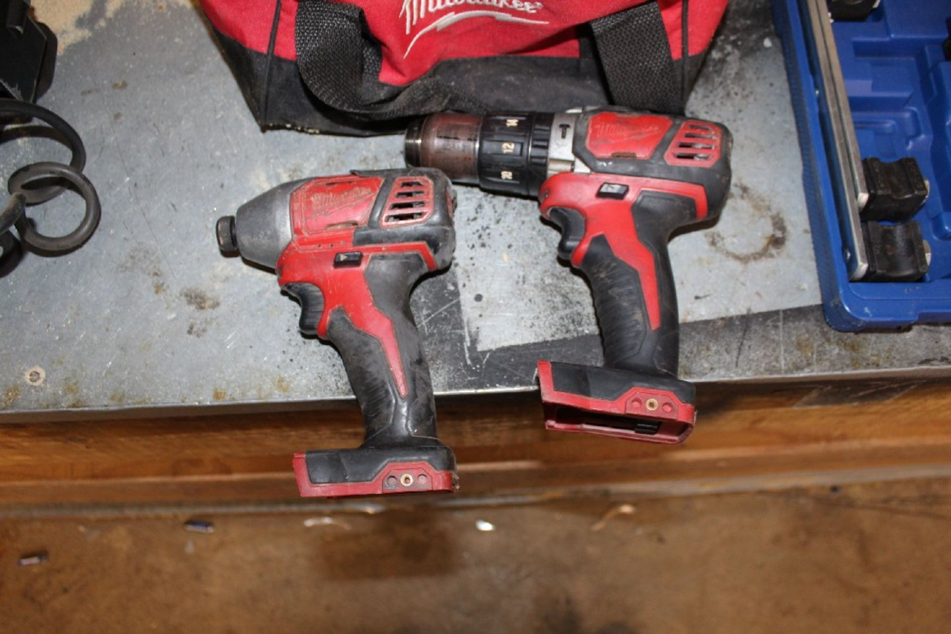 Milwaukee Cordless Drill & Impact Driver with Charger