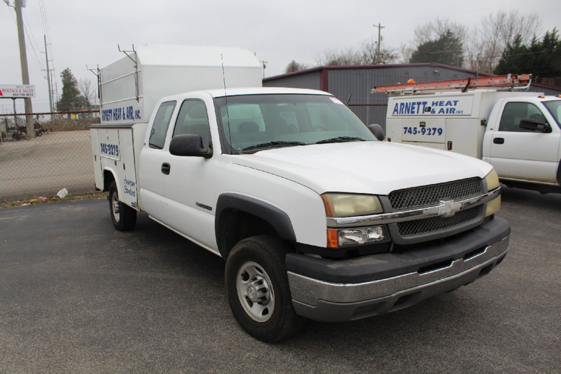 2003 Chevy Silverado 2500 Extended Cab with Utility Bed & Ladder Rack, 187,658 Miles, - Image 2 of 7