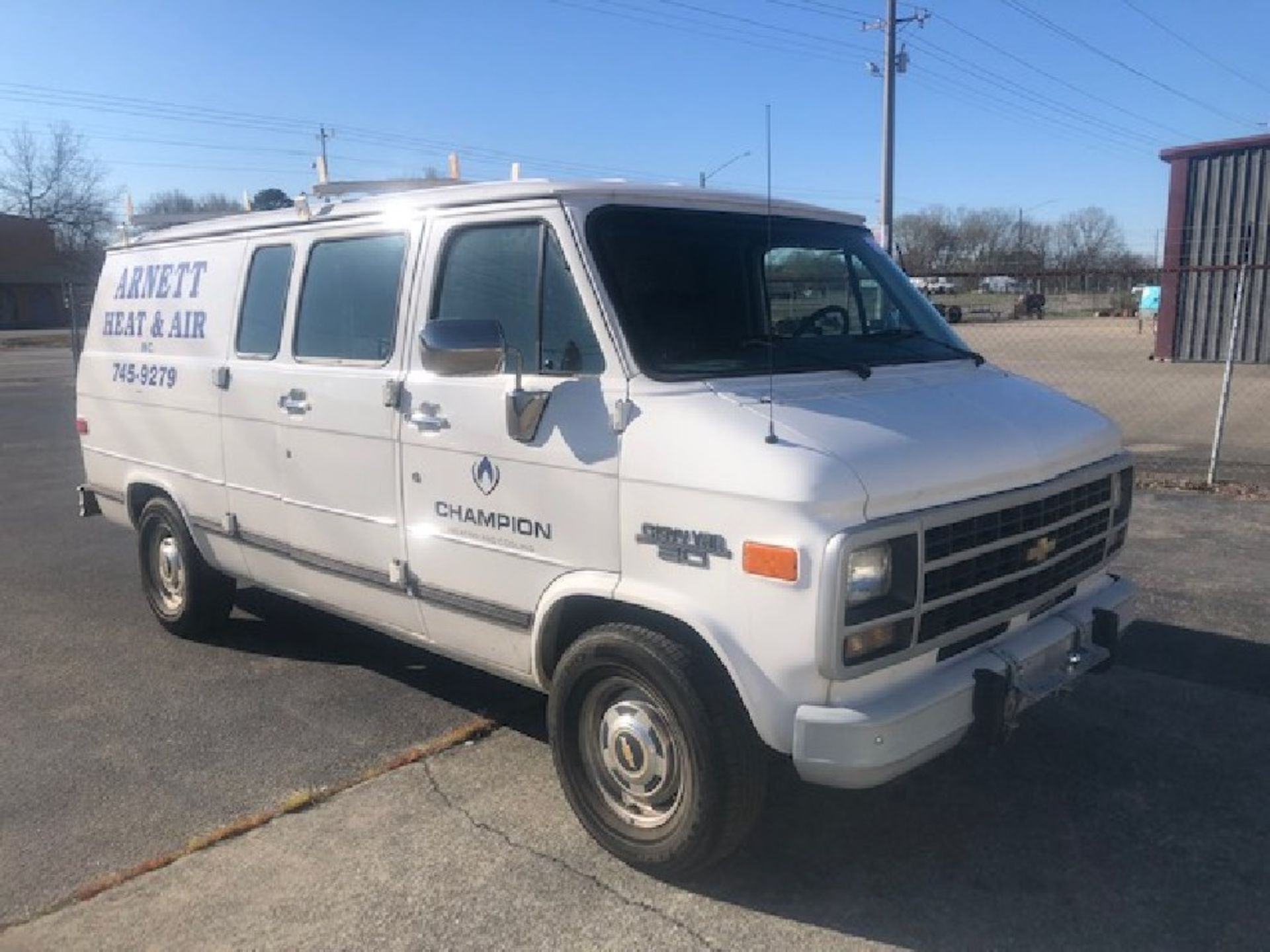 1995 Chevy Van 20, 3 Door Utility Van, Automatic, V8, 102,207 Miles, VIN 1GCEG25K2SF218318. TITLE