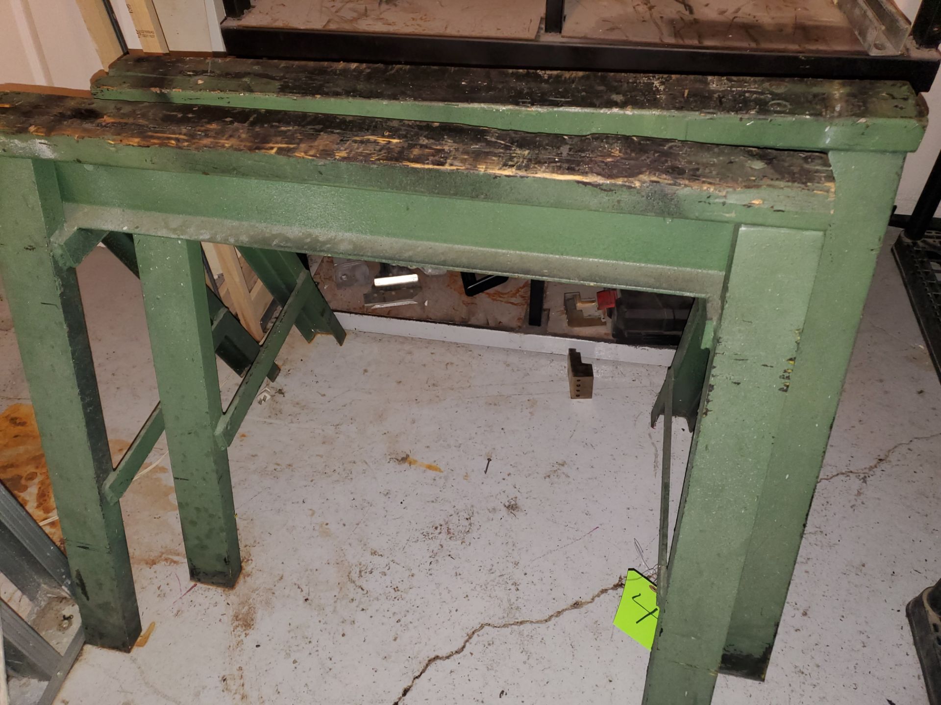 (2) Metal Sawhorses